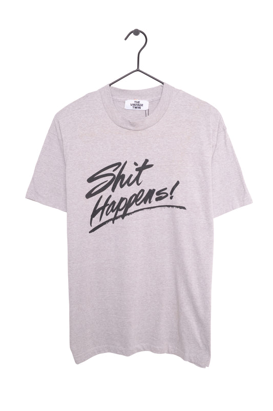 Super Soft Shit Happens! Tee USA