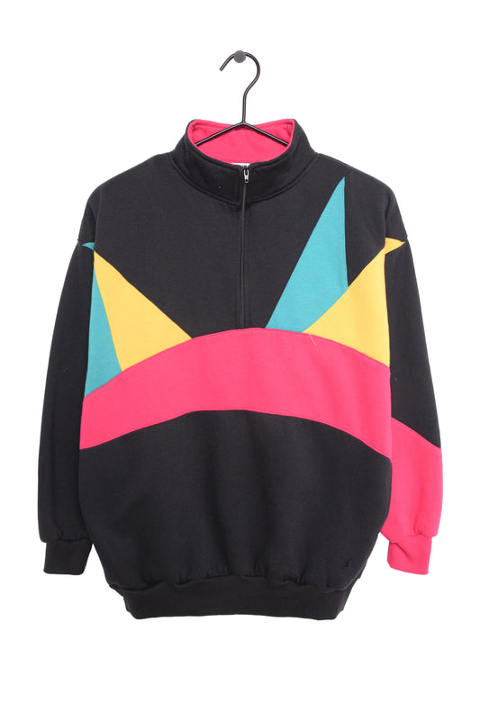 1980s Colorblock Sweatshirt