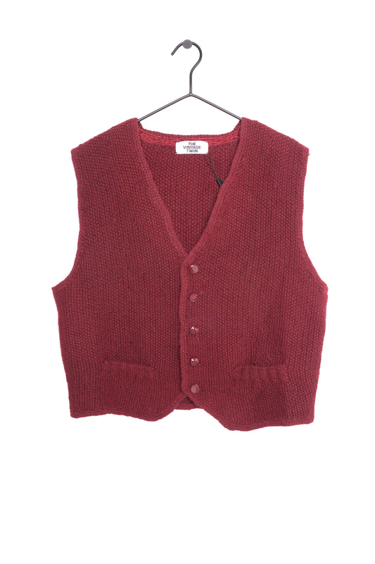Ahluwalia – Kingpin Knitted Vest Brown