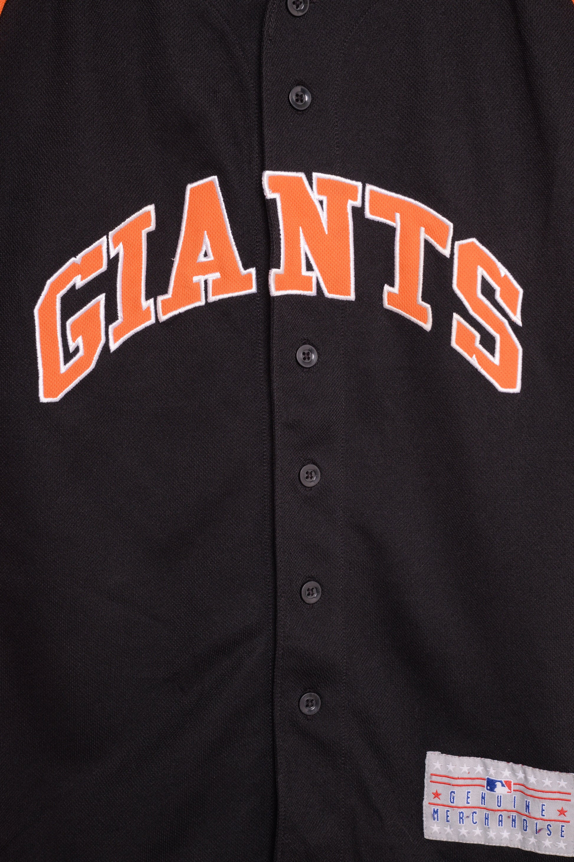orange giants baseball jersey