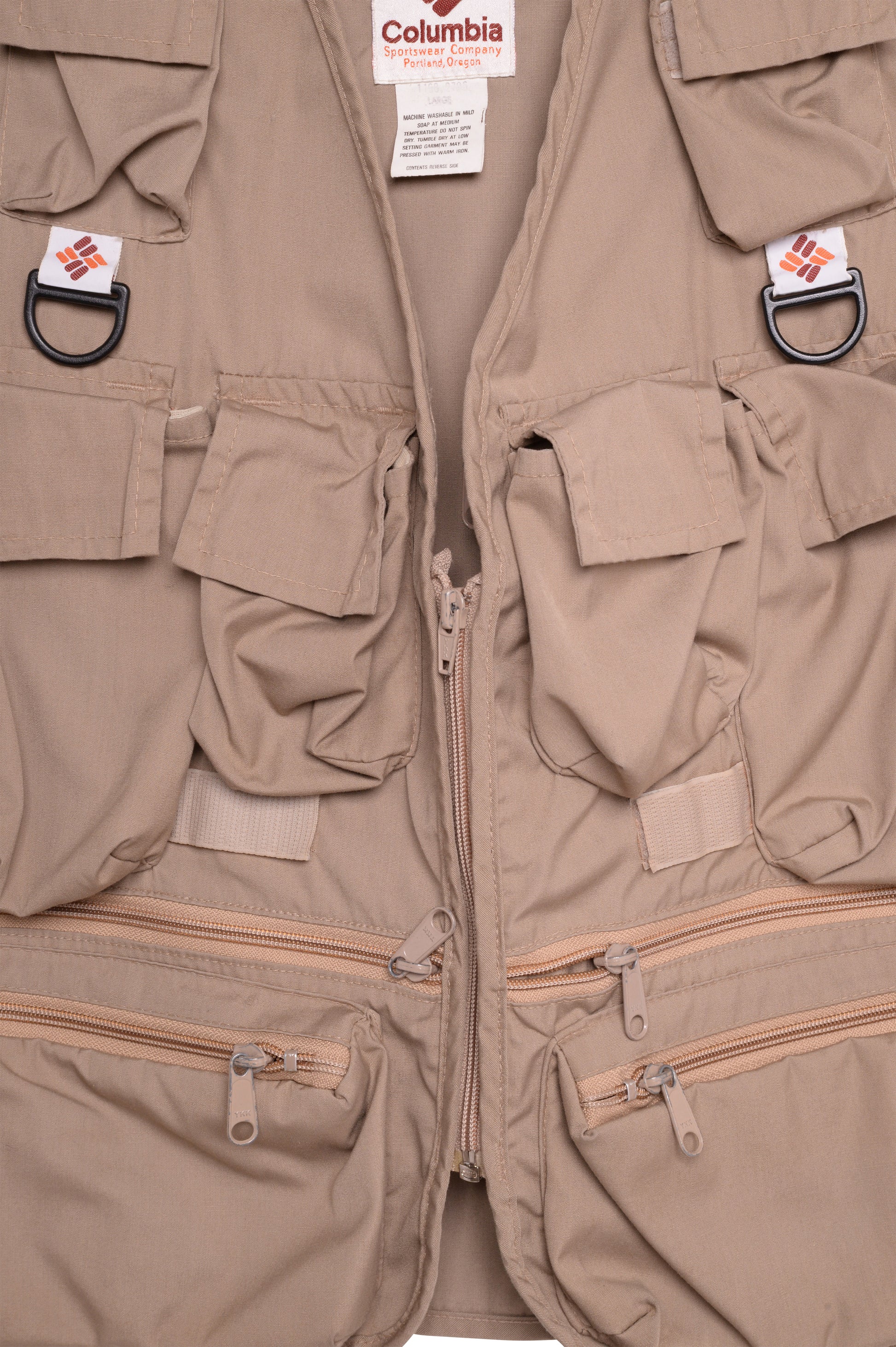 Columbia PFG Utility Cargo Fishing Vest (S) – Like New Vintage