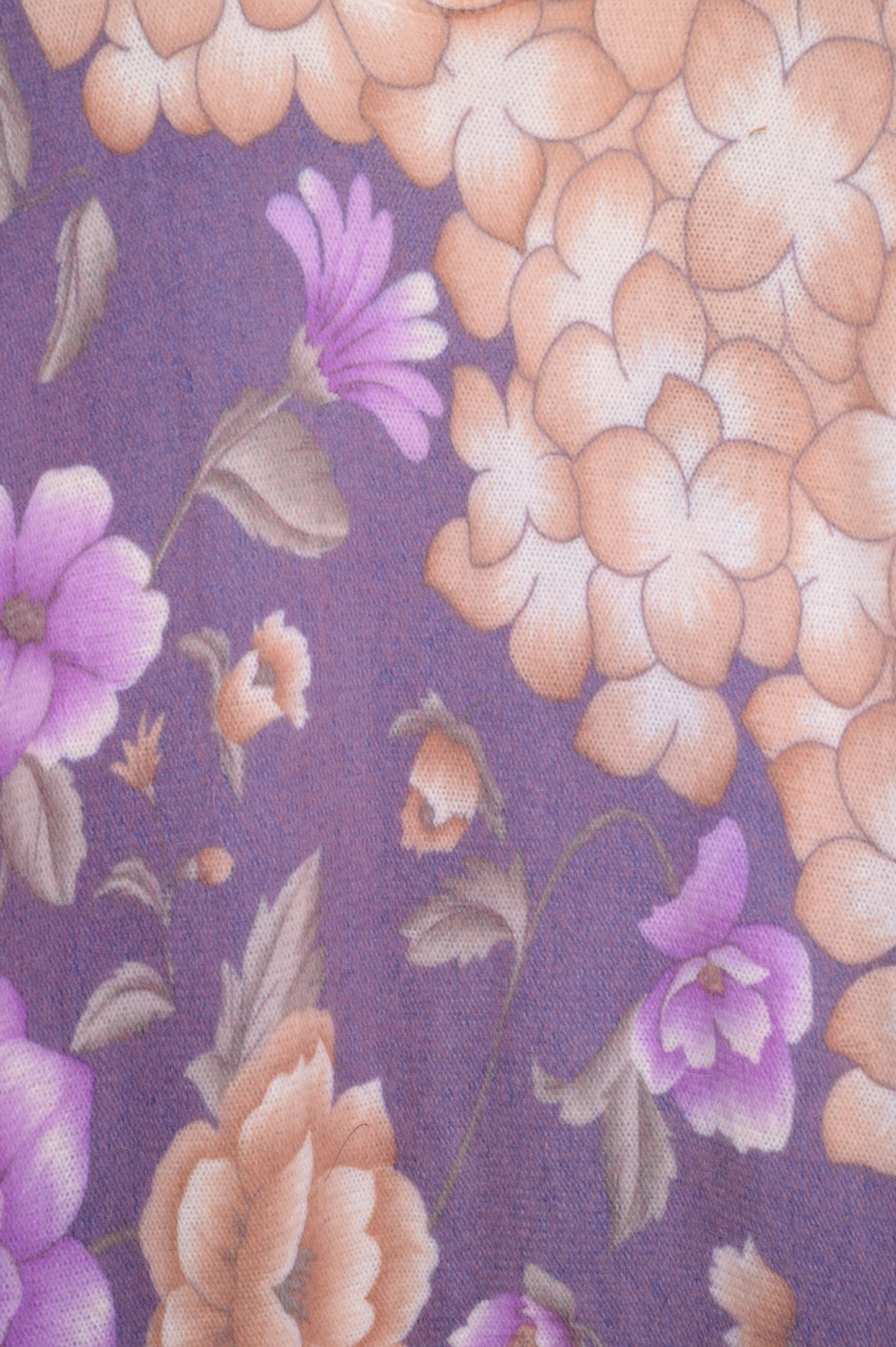 1990s Soft Floral Knit Top