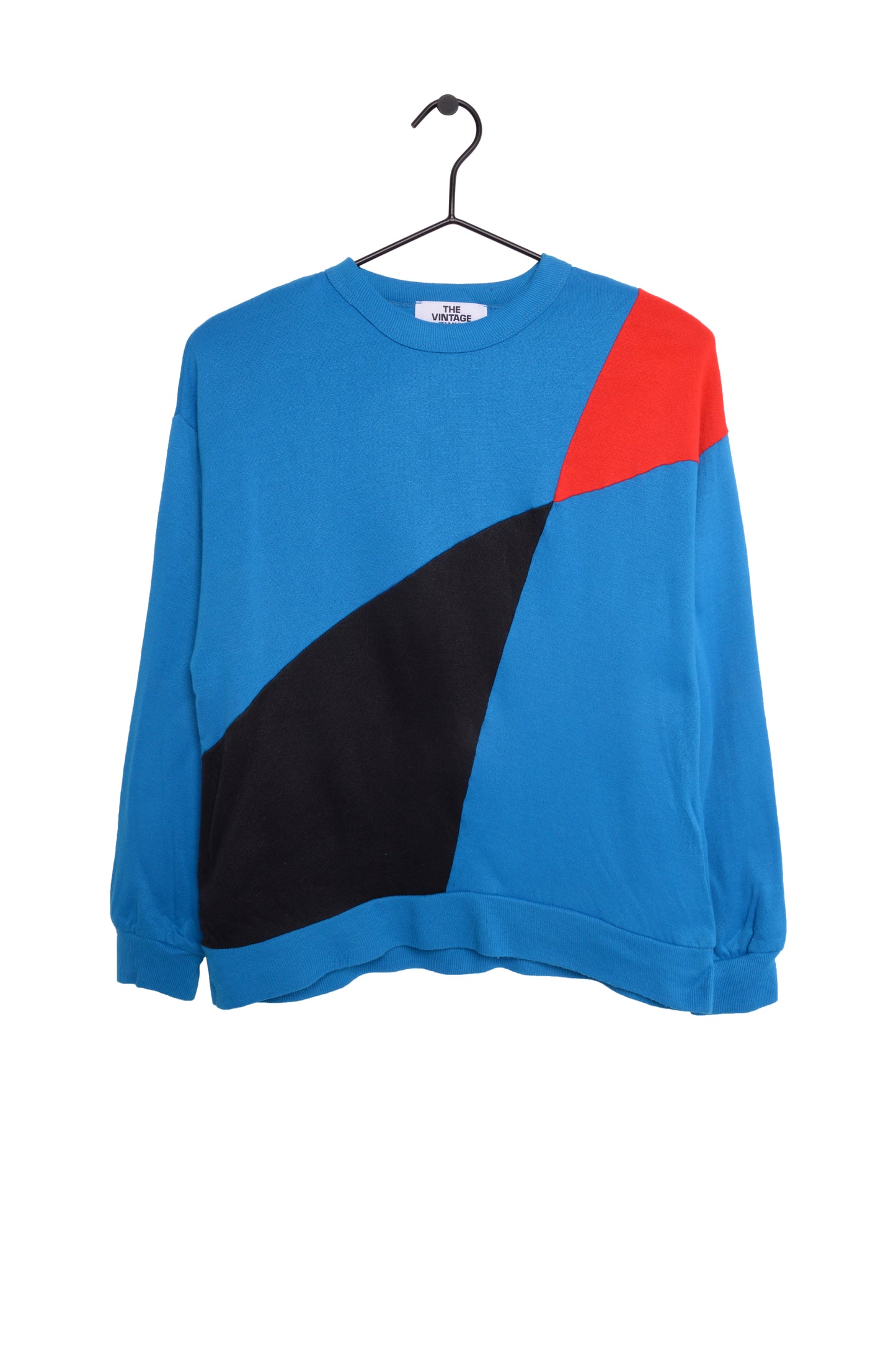 1980s Colorblock Sweatshirt USA Free Shipping - The Vintage Twin