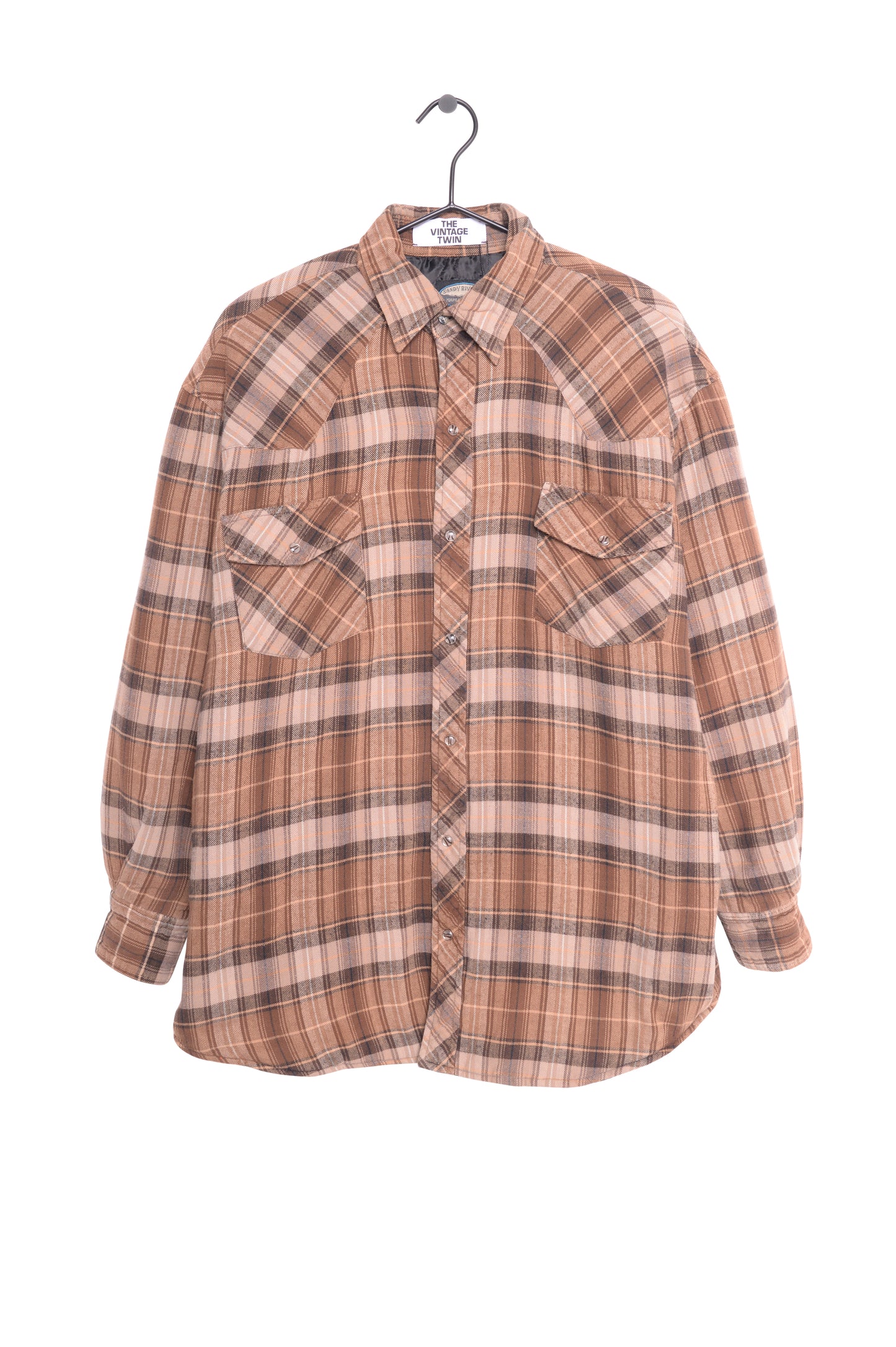 Pearl Snap Flannel Jacket