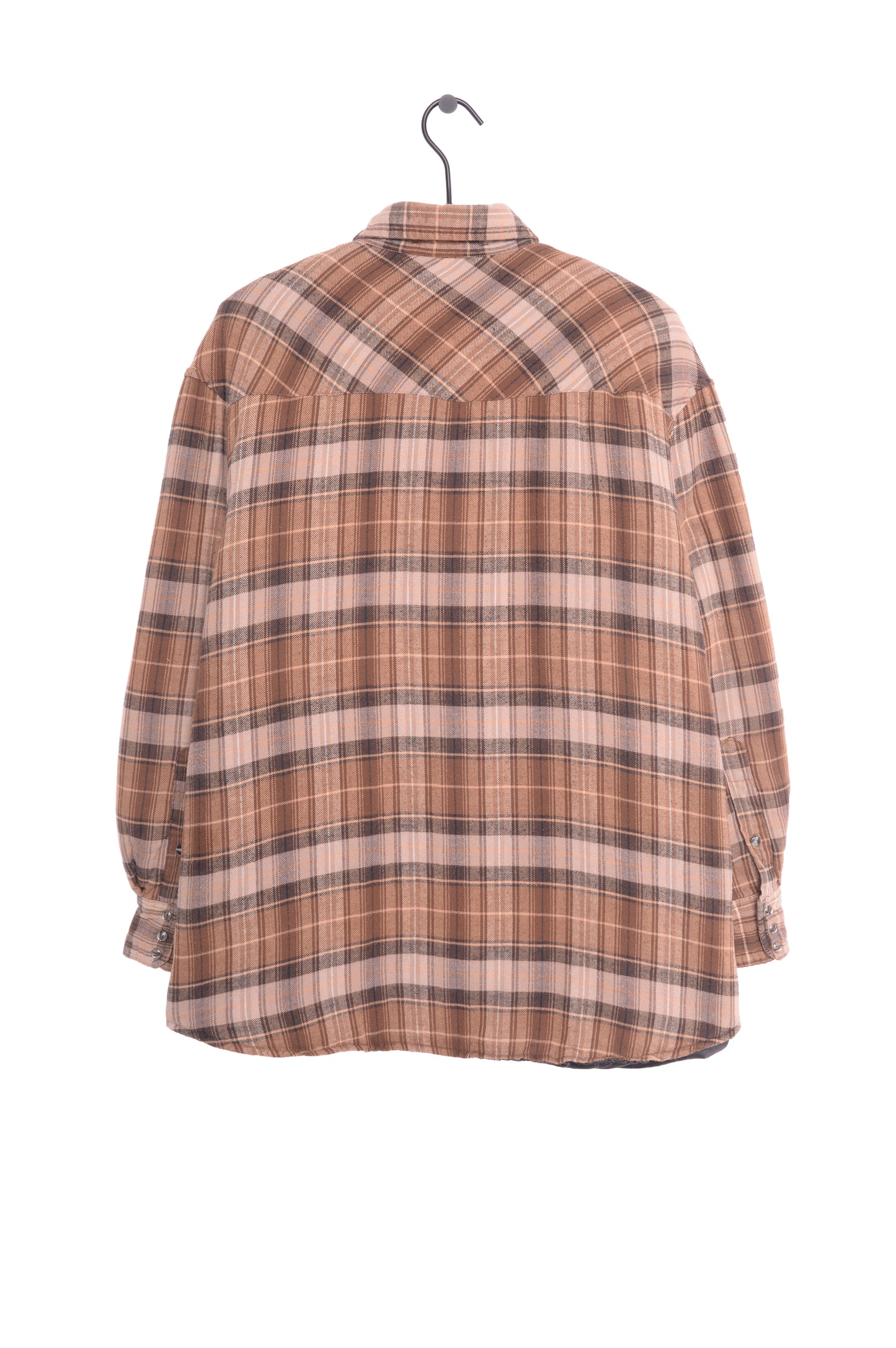 Pearl Snap Flannel Jacket