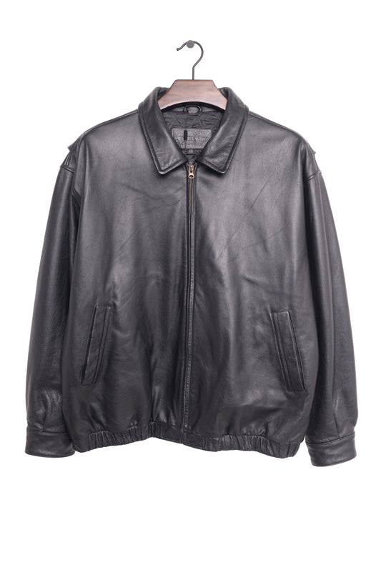 1990s Leather Bomber