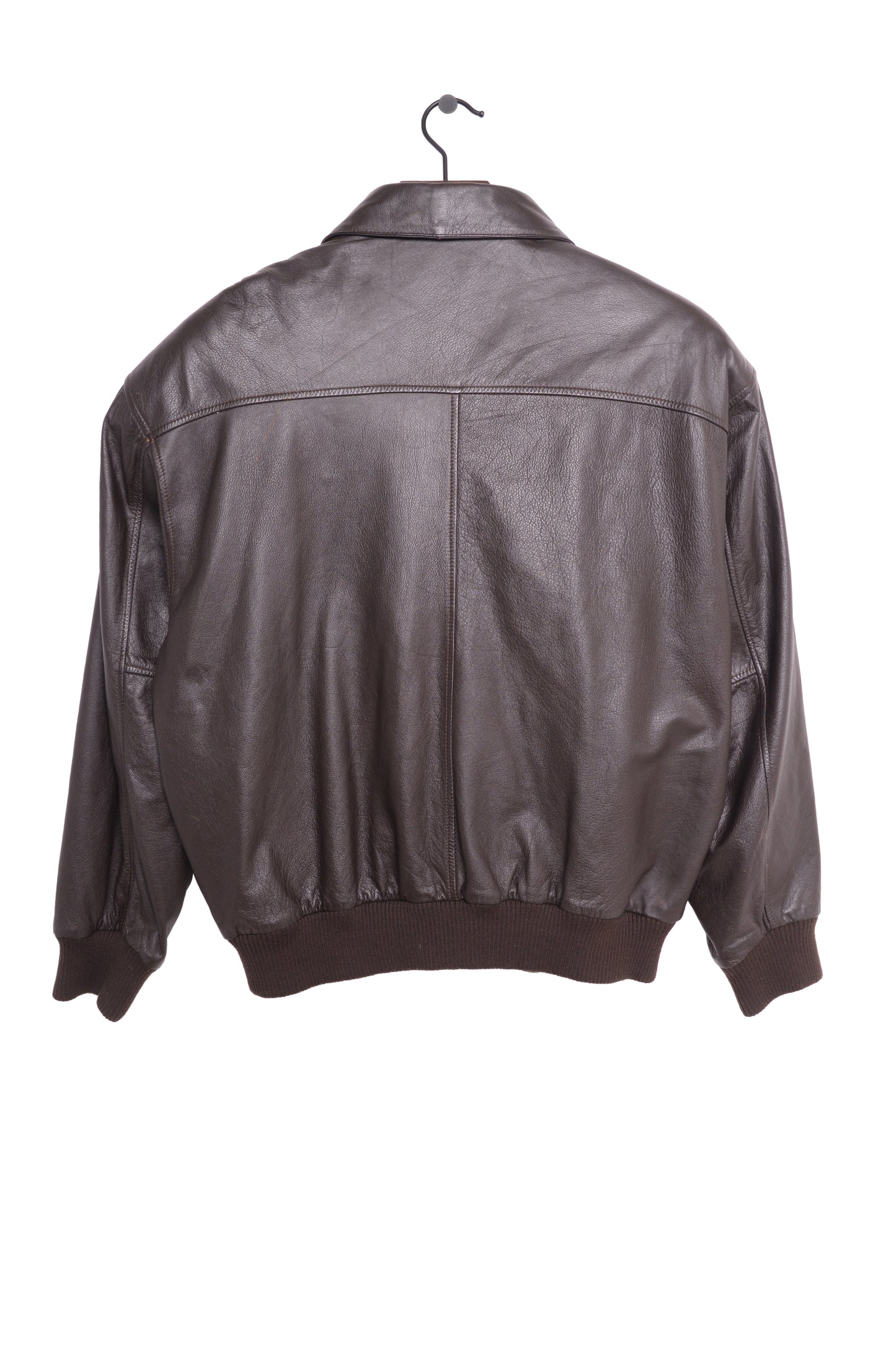 1980s Leather Bomber Jacket