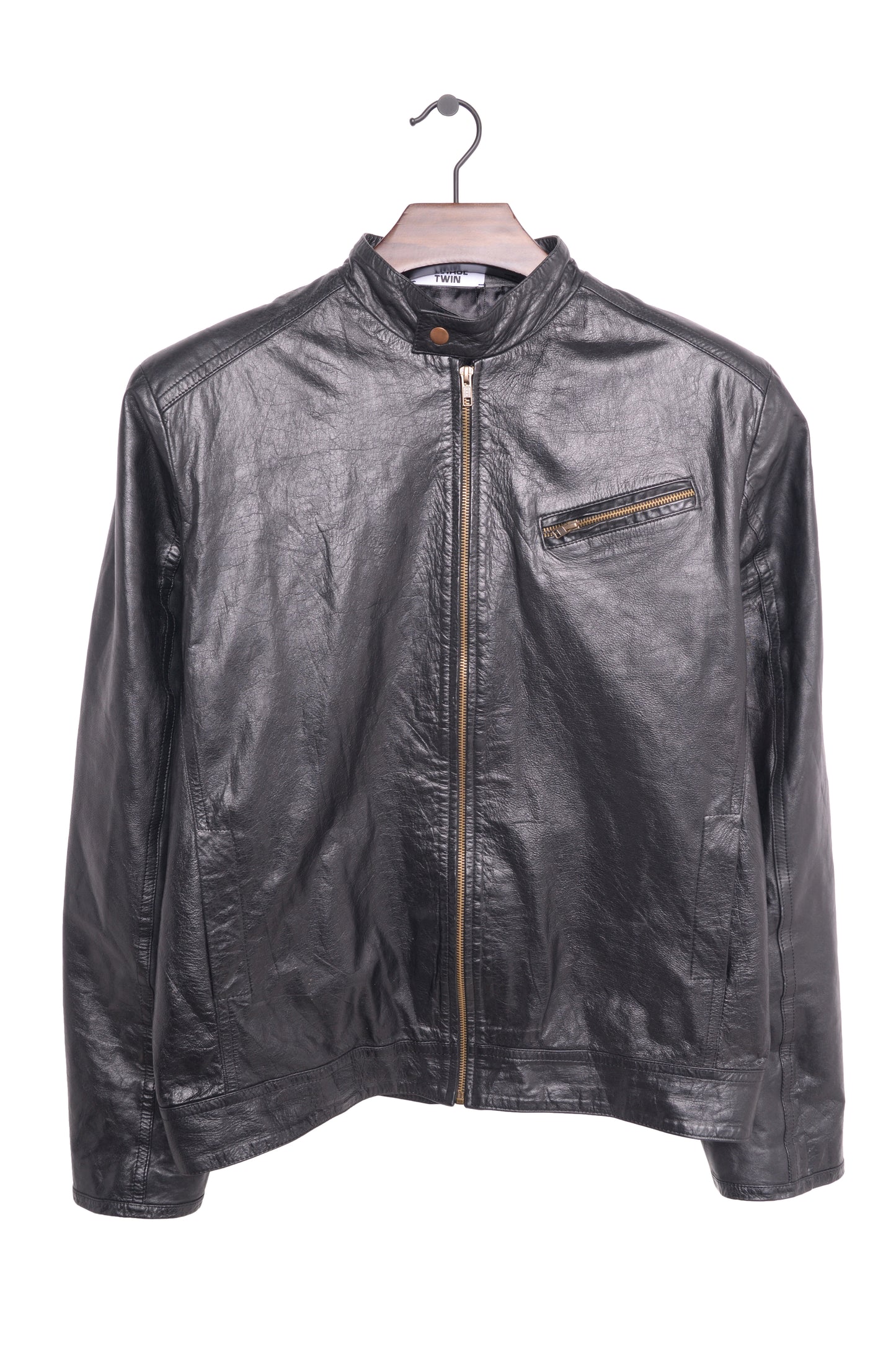 1990s Leather Moto Jacket