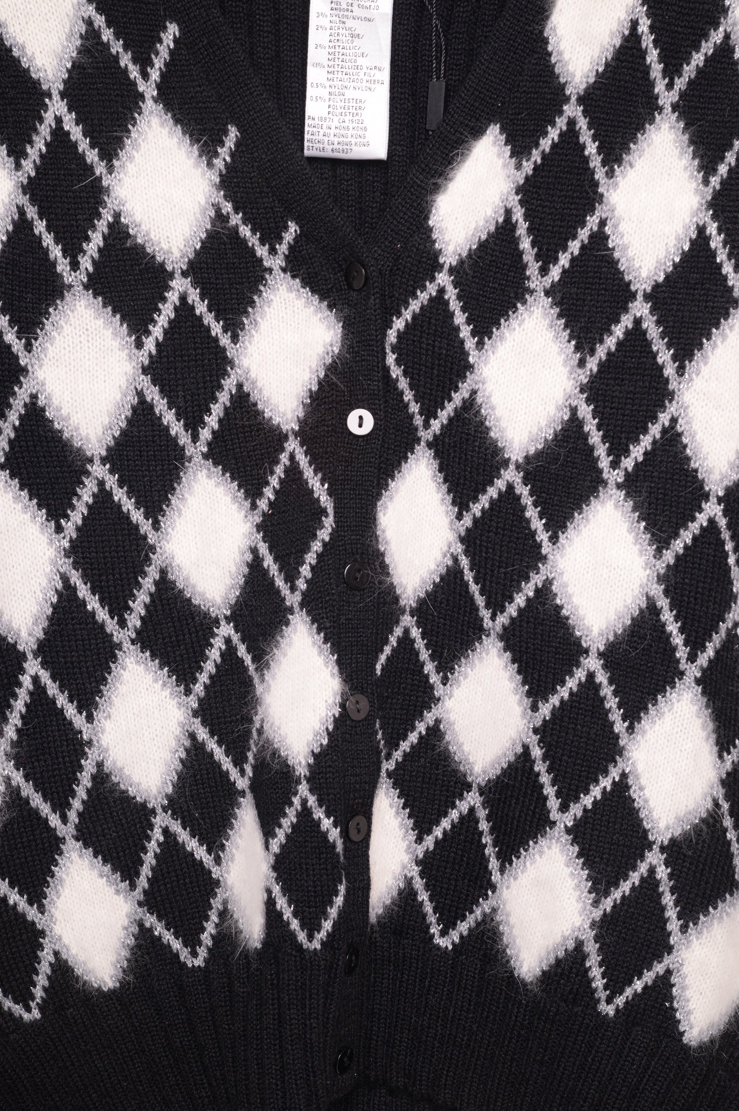 Argyle Wool Sweater Vest