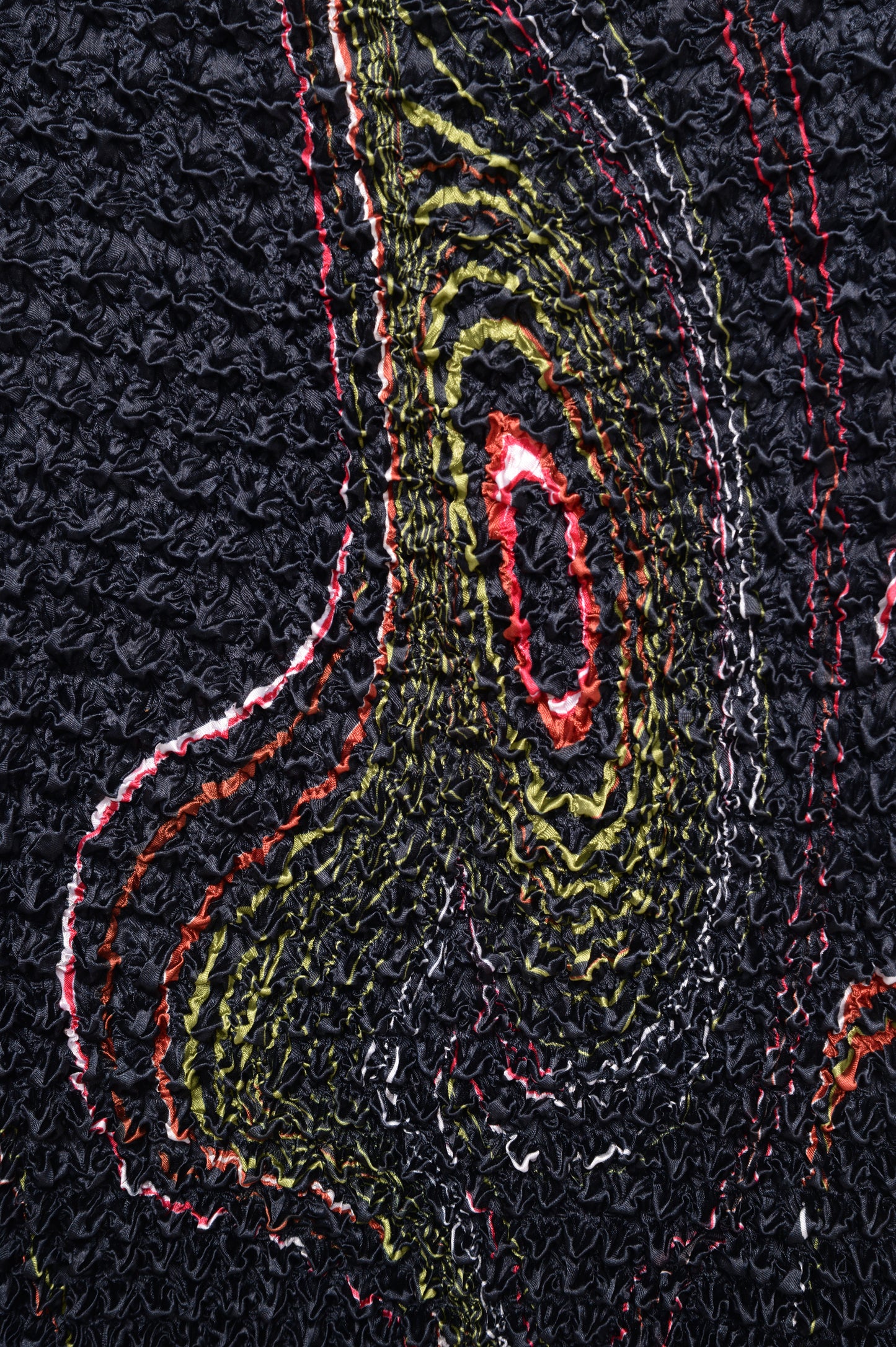 Y2K Abstract Popcorn Top