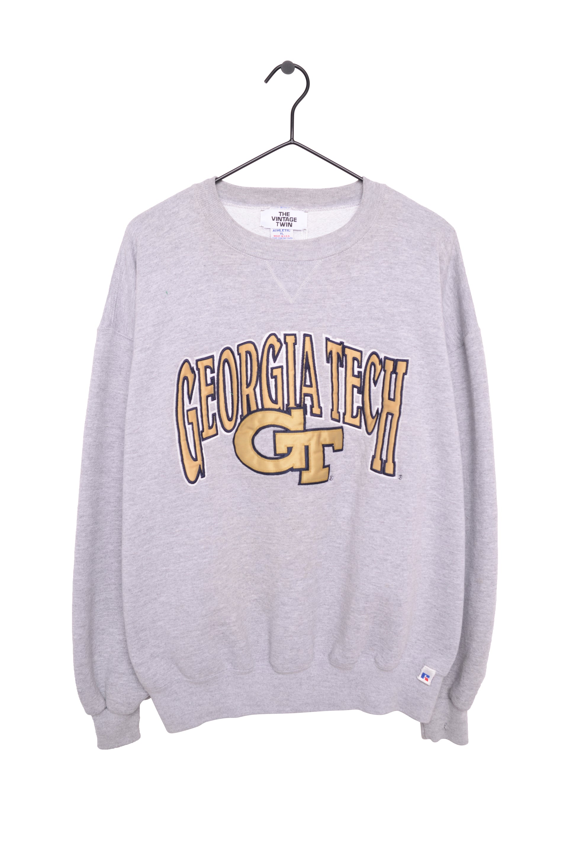 1990s Russel Georgia Tech Sweatshirt USA Free Shipping – The