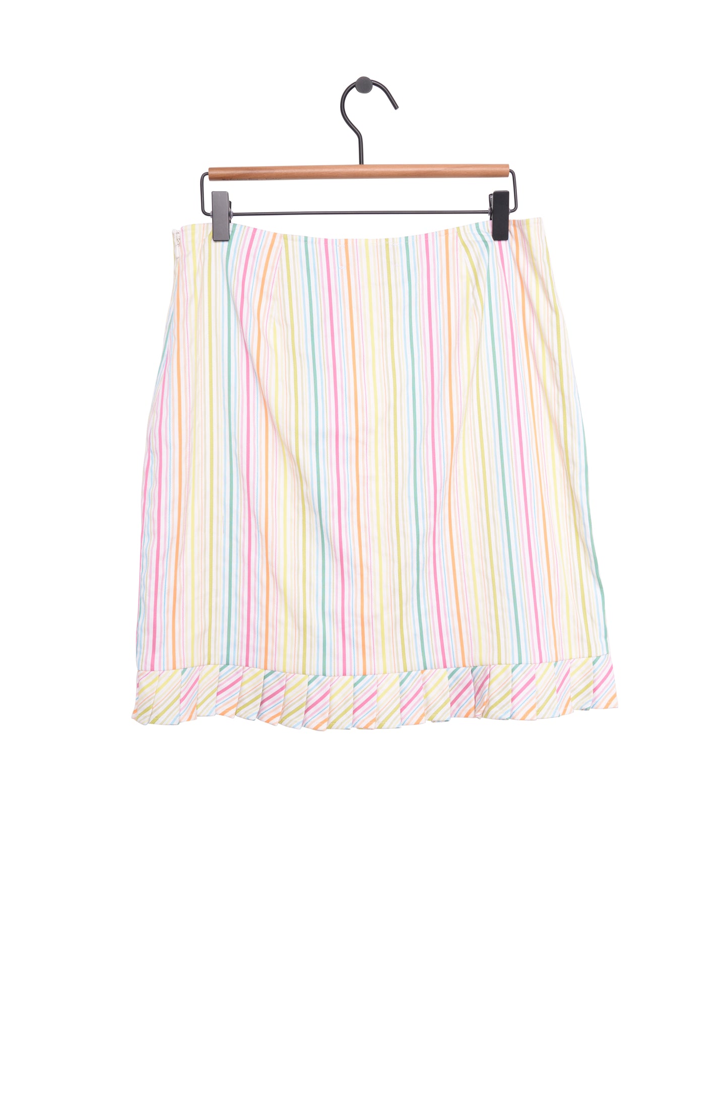 Rainbow Stripe Mini Skirt
