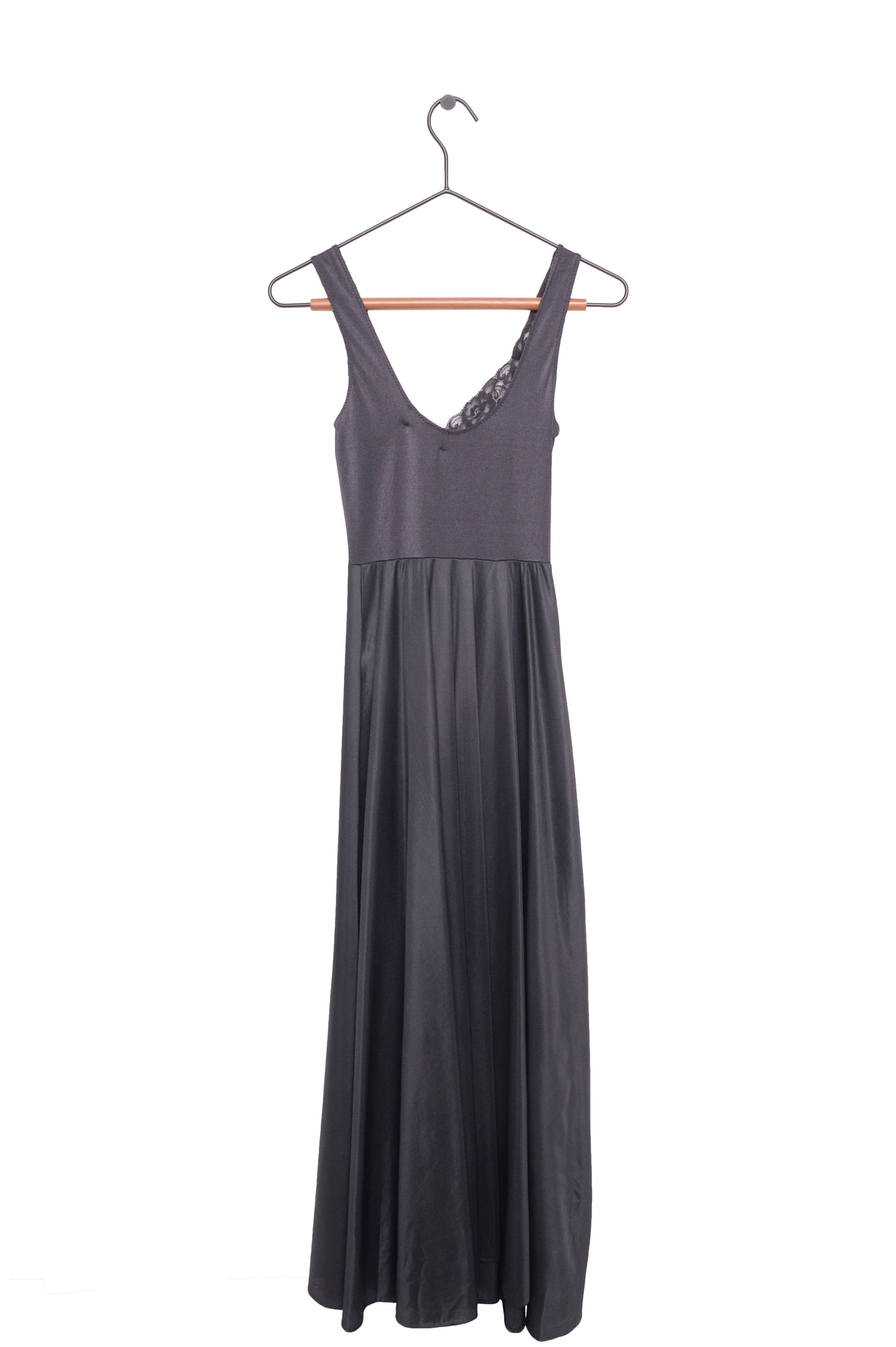 Lace Trim Maxi Slip Dress USA