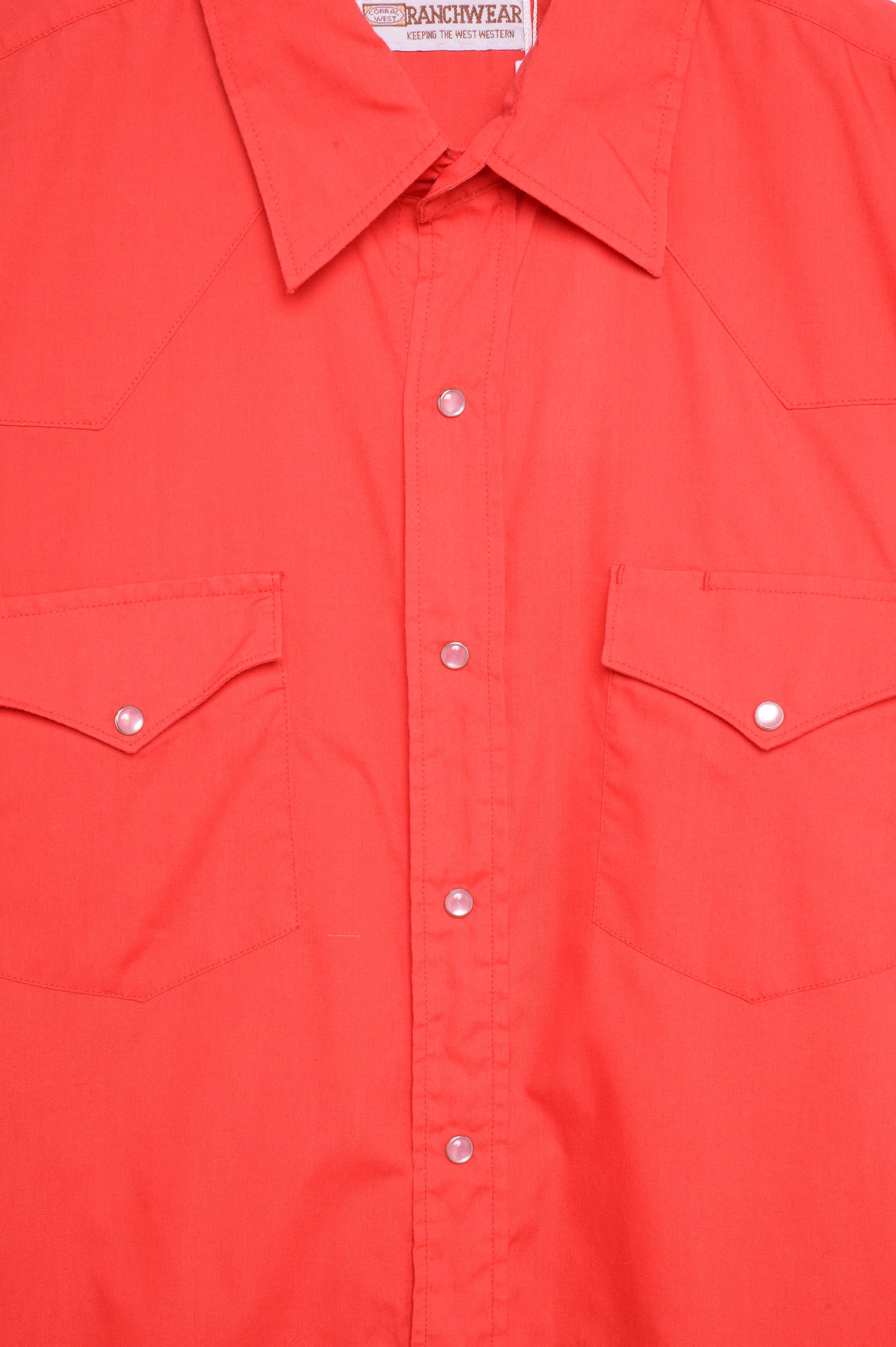 1980s Pearl Snap Button Down