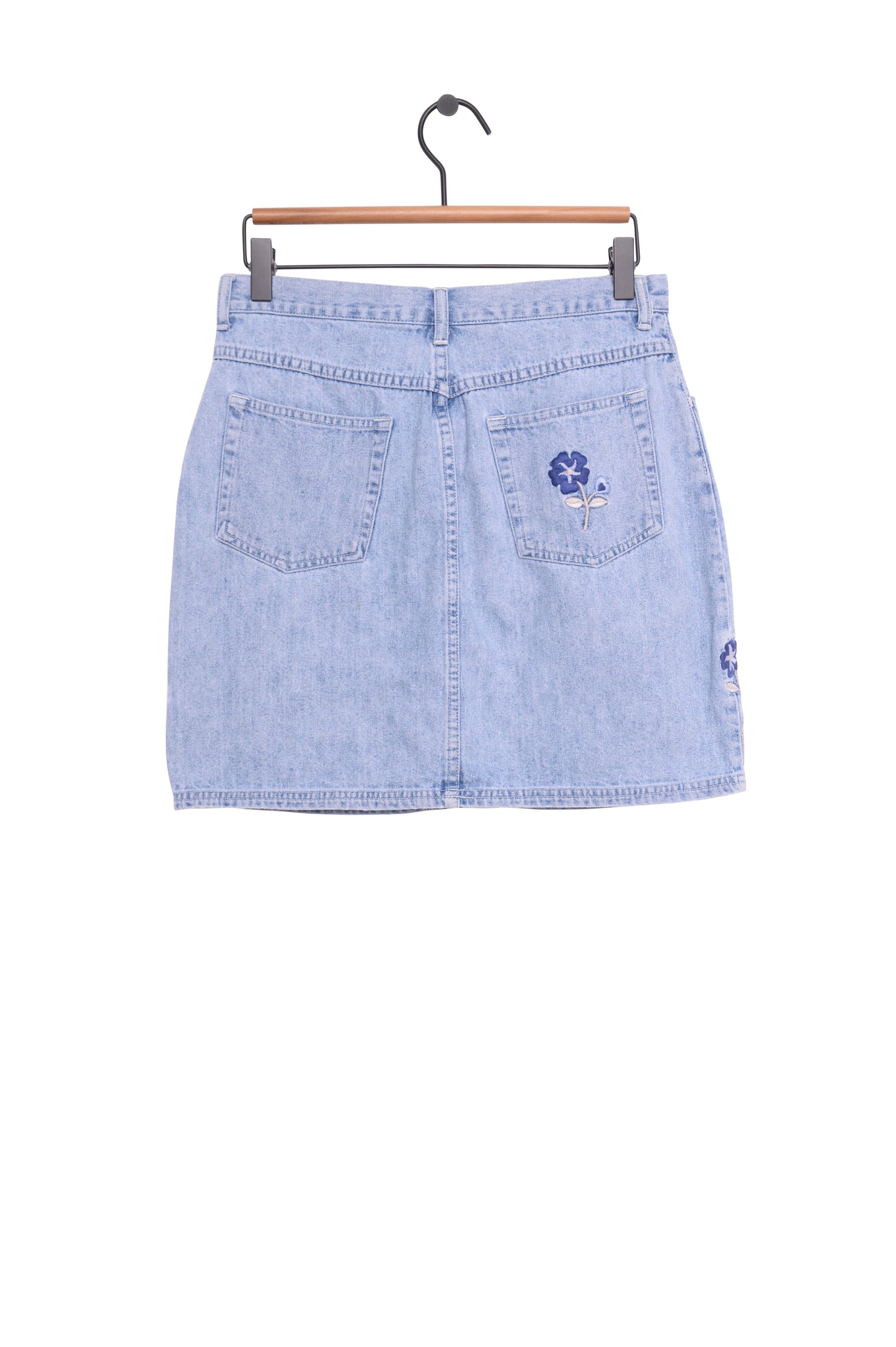 1990s Denim Mini Skirt