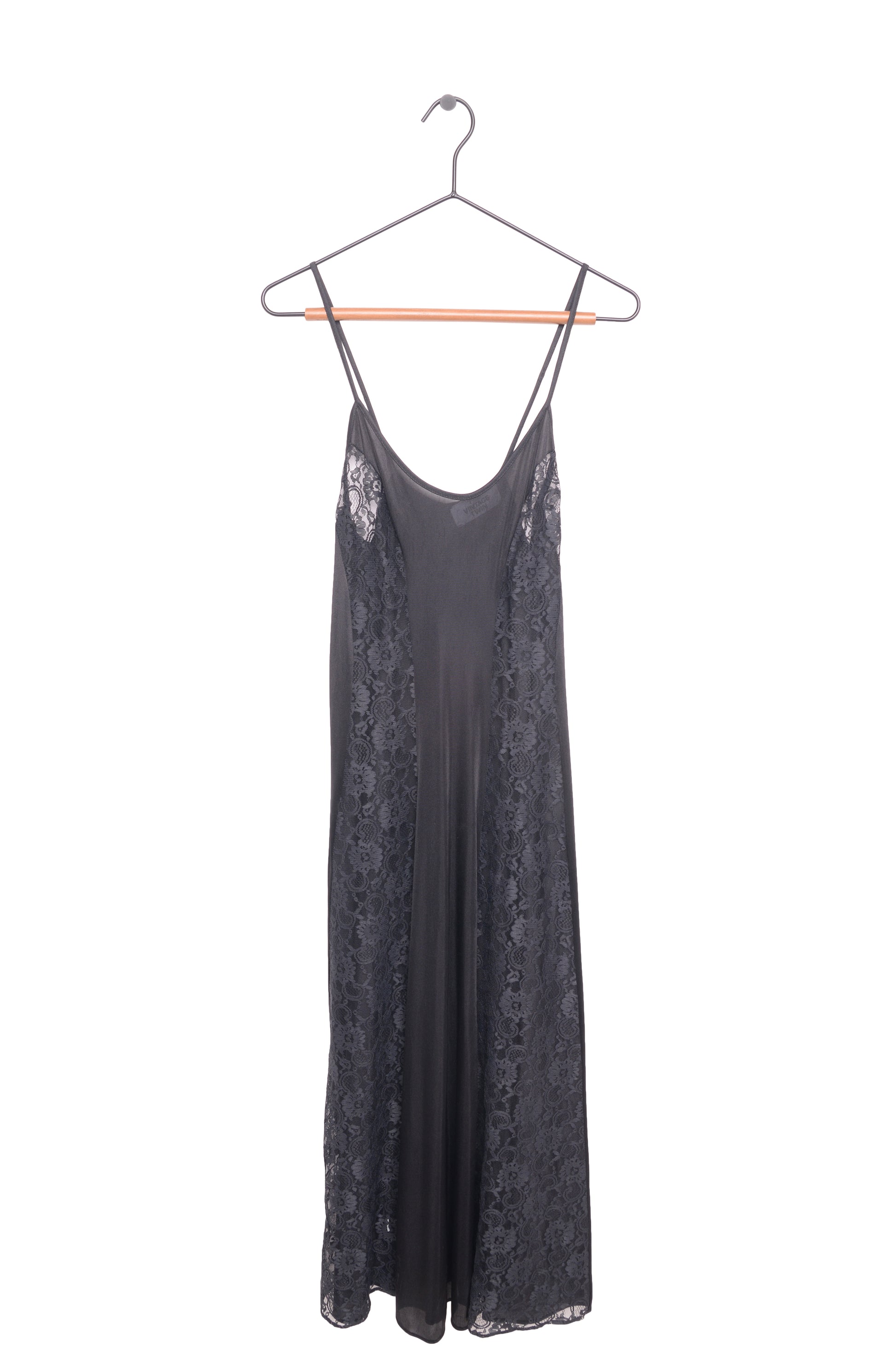 Lace Panel Slip Maxi Dress The Vintage Twin Lace Panel Slip Maxi Dress The Vintage Twin
