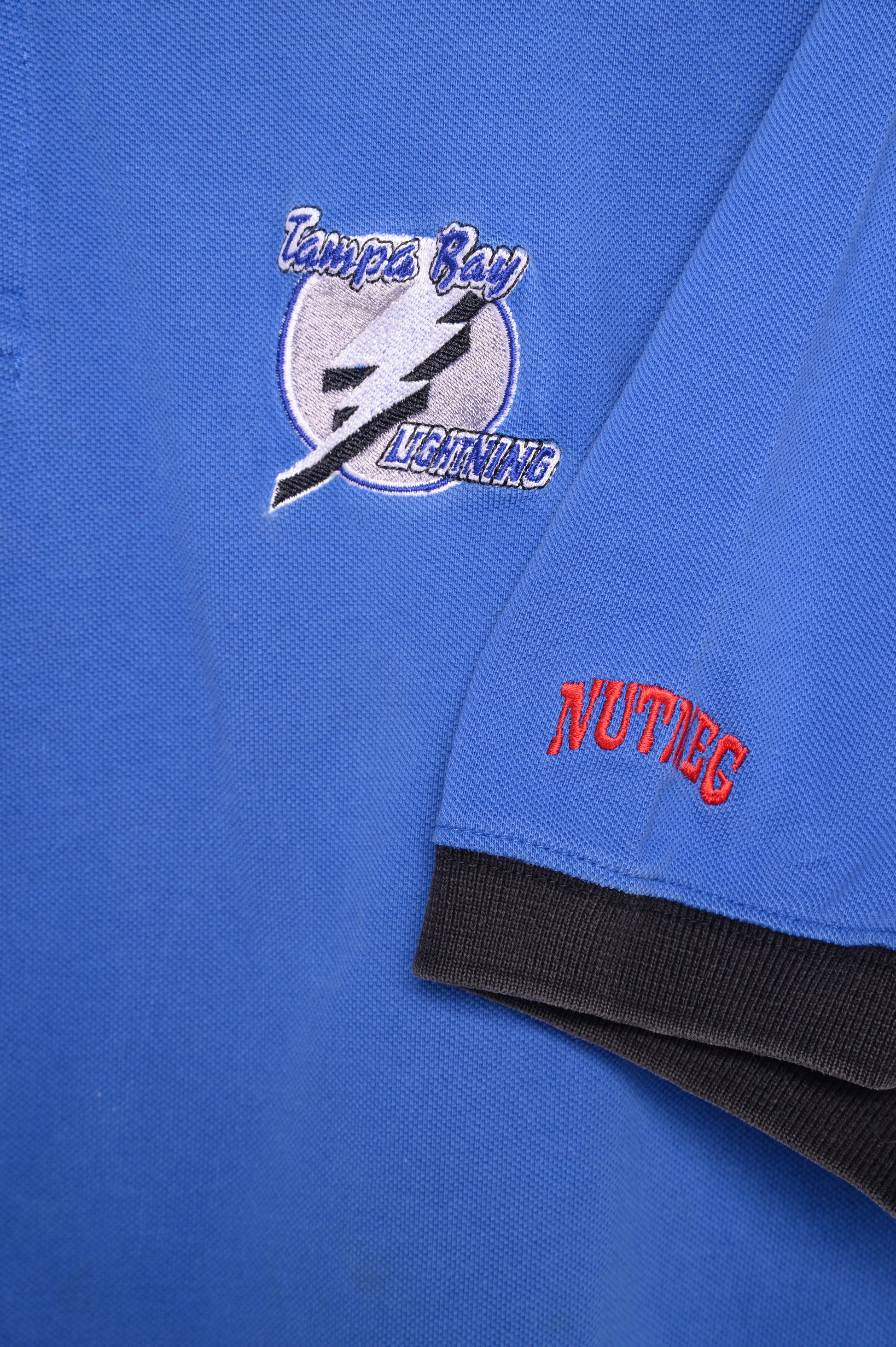 Unisex Vintage Tampa Bay Lightning Polo - The Vintage Twin