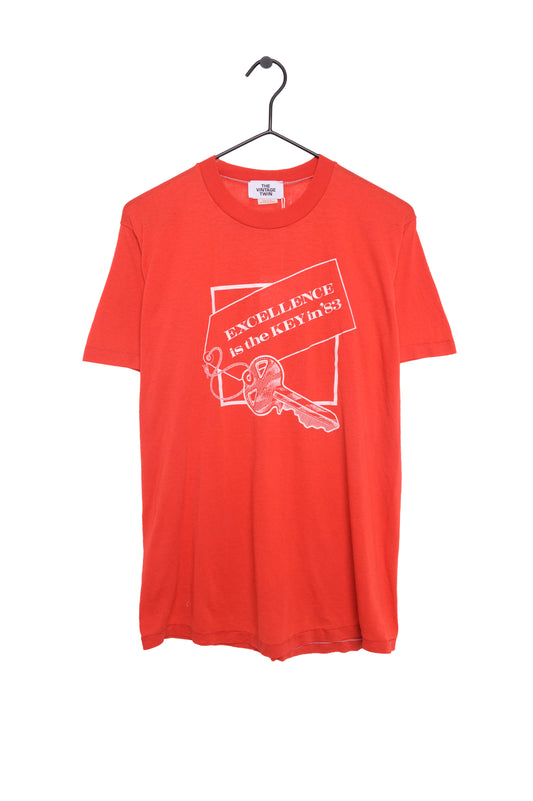 1983 Excellence is Key Tee USA