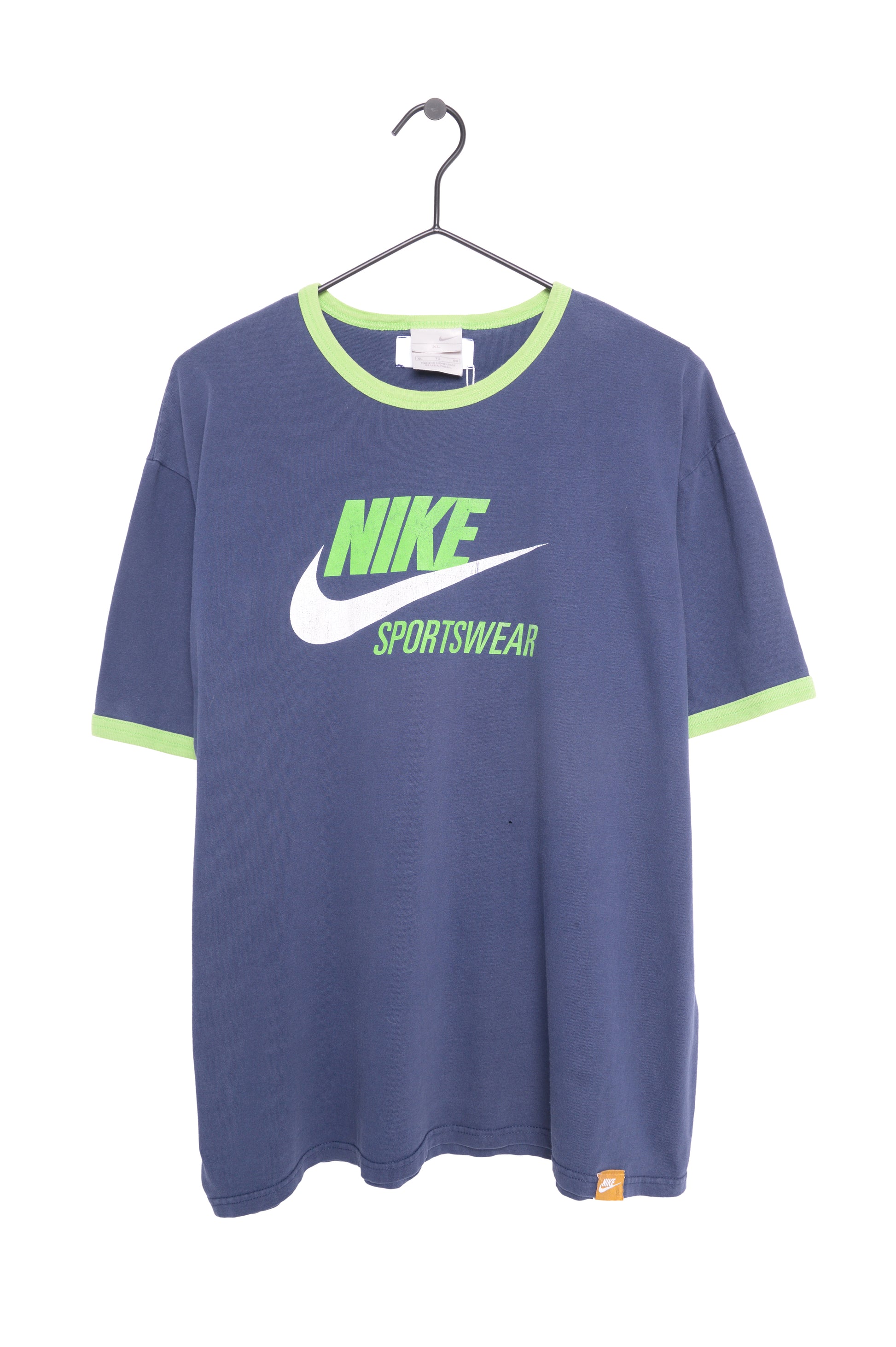 cafetaria vaccinatie bezoeker Faded Nike Ringer Tee Free Shipping - The Vintage Twin