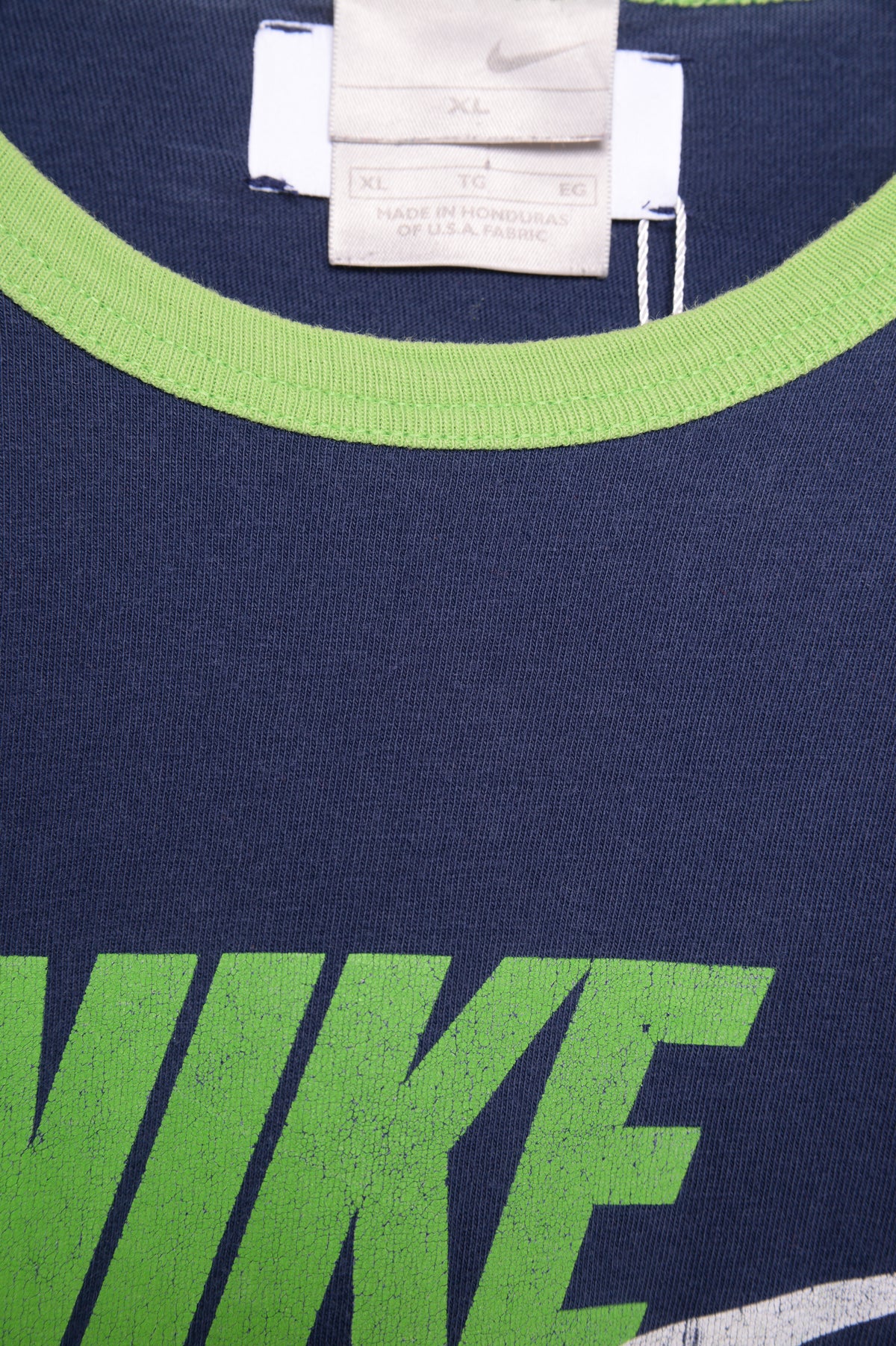 Faded Nike Ringer Tee Free Shipping - The Vintage Twin