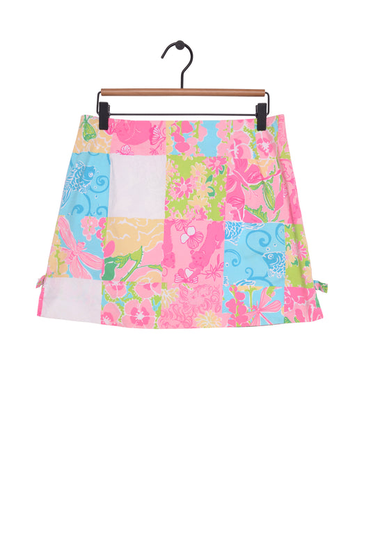 Y2K Lilly Pulitzer Mini Skirt