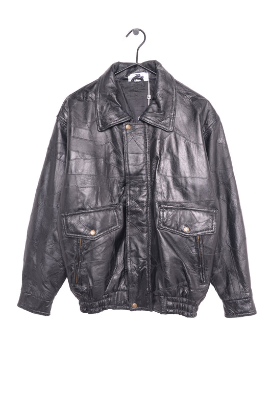 1980s Patchwork Leather Bomber