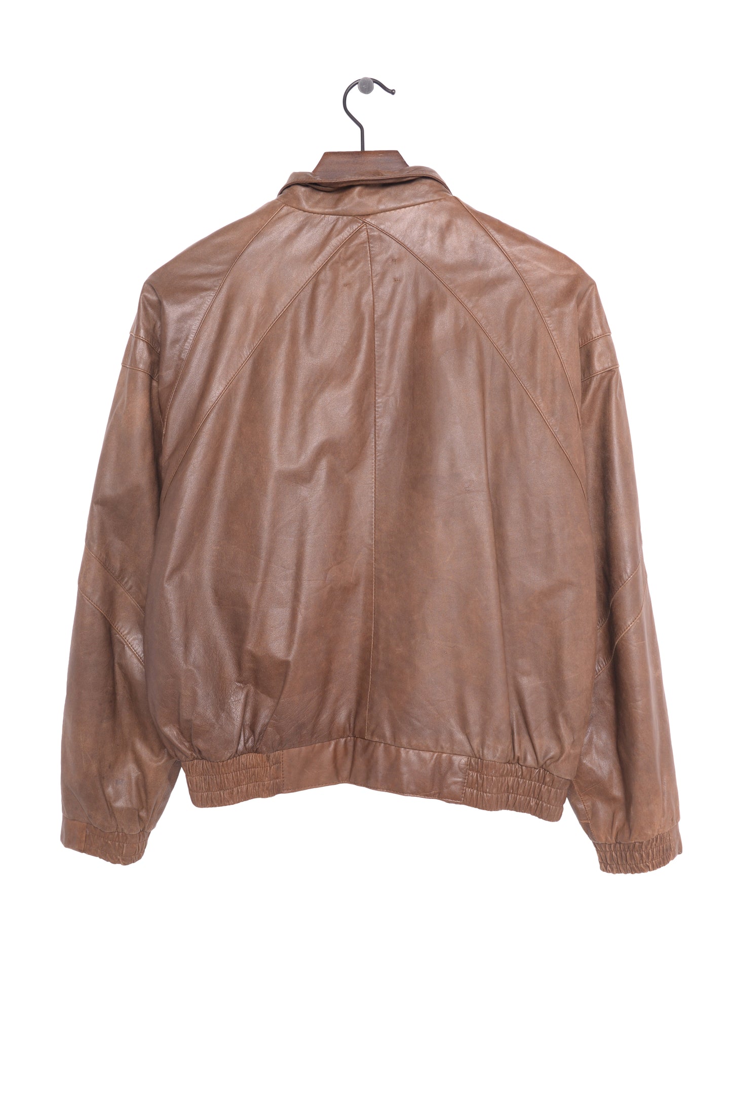 Soft Leather Bomber