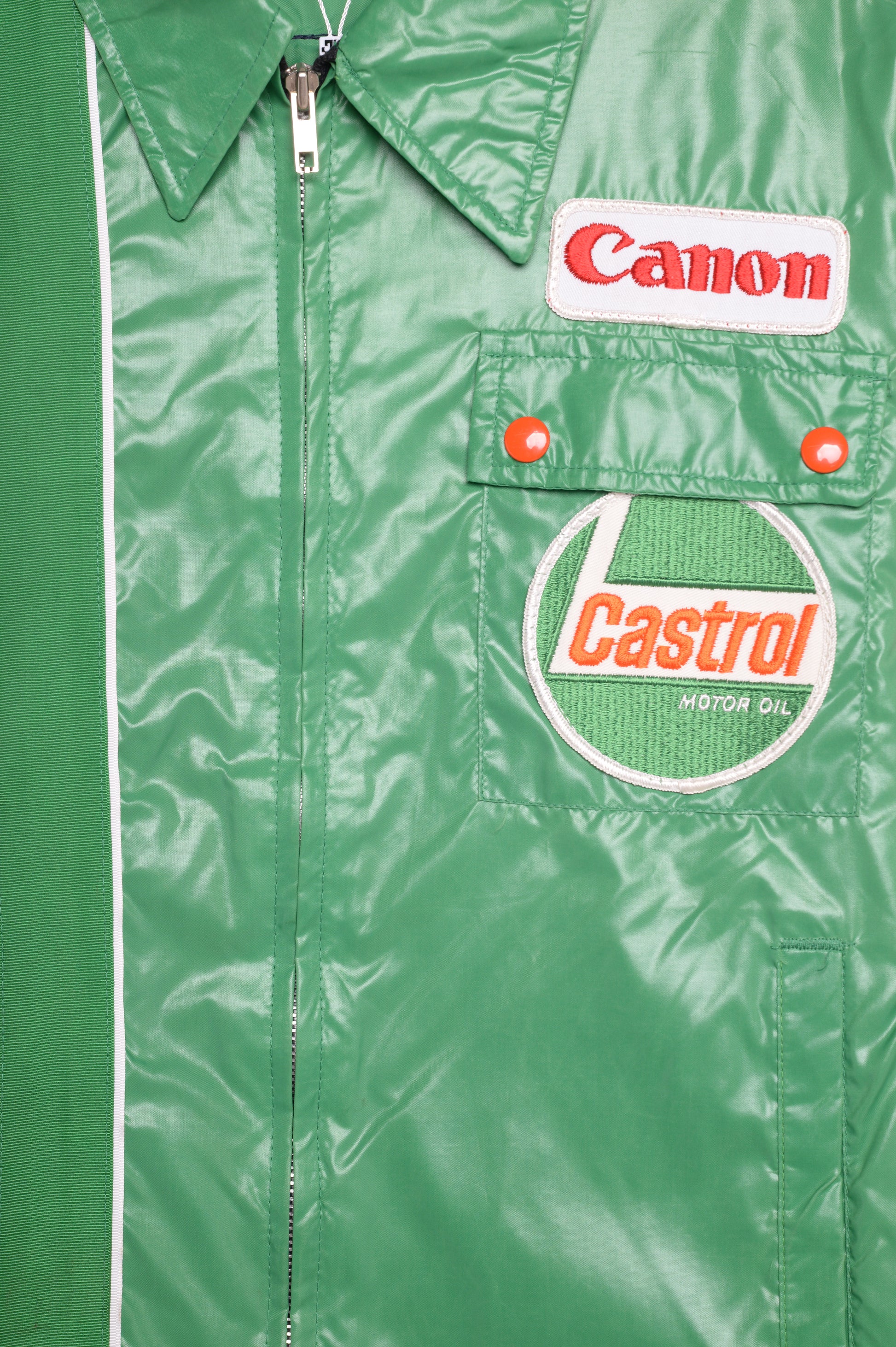 1970s Castrol GTX Racing Jacket USA Free Shipping - The Vintage Twin