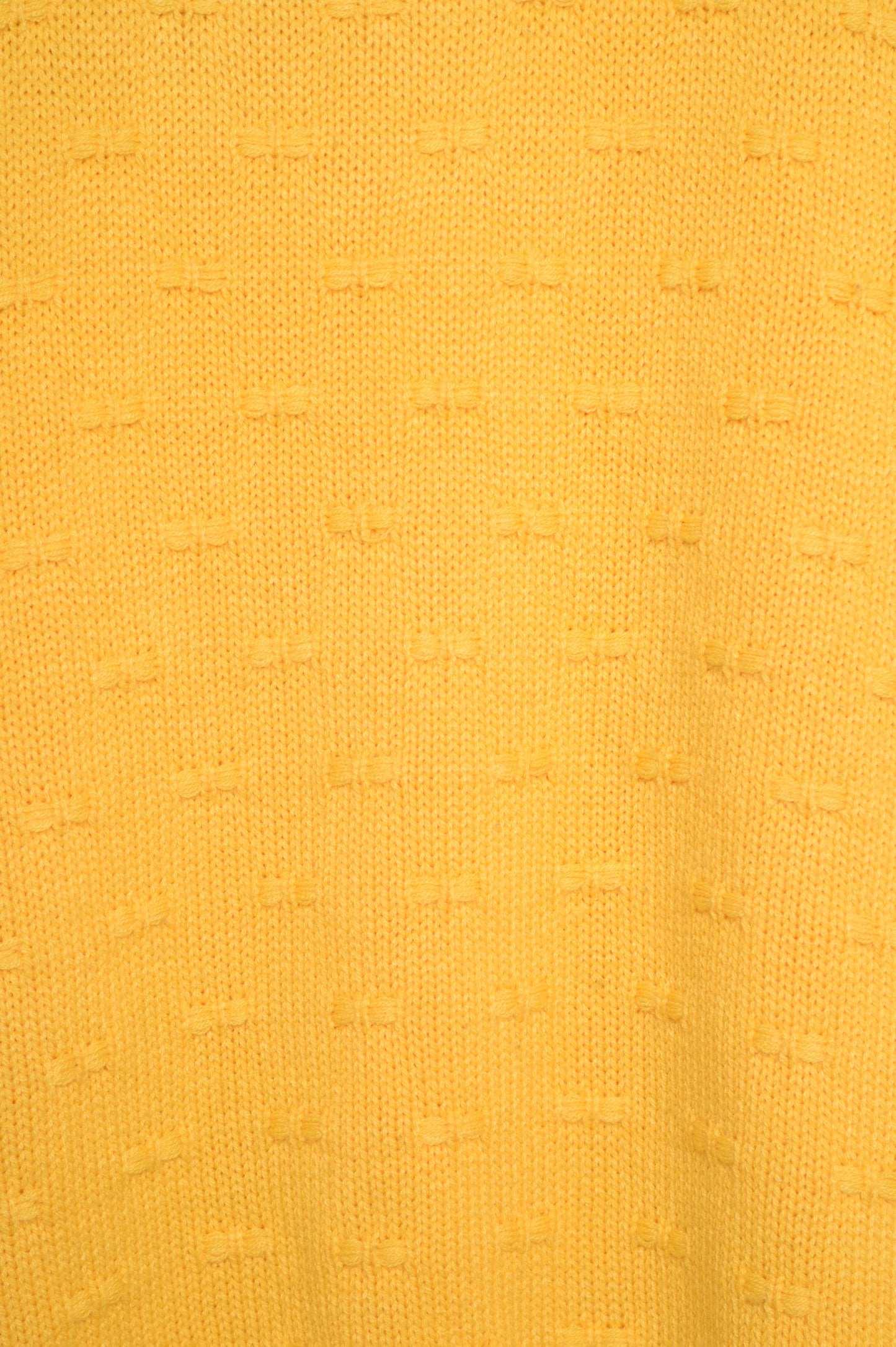 1980s Yellow Textured Sweater USA