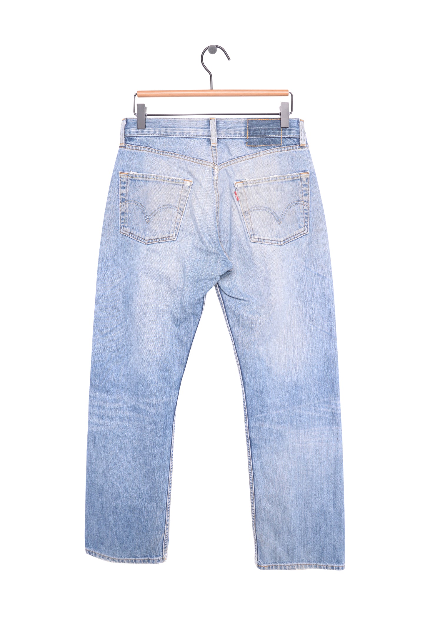 Faded Straight Levi's 501 Jeans 29W x 29L