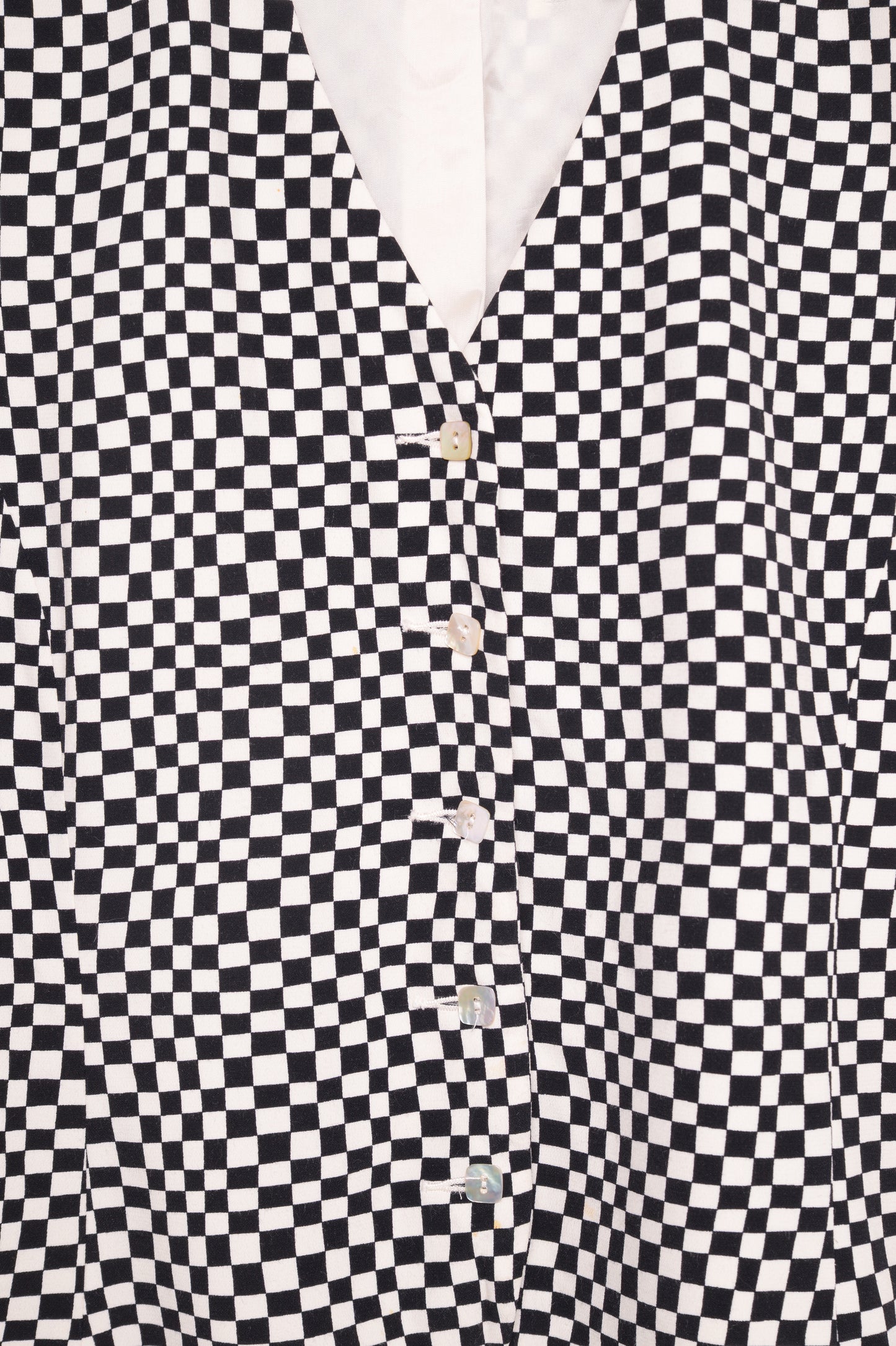 Checkered Vest