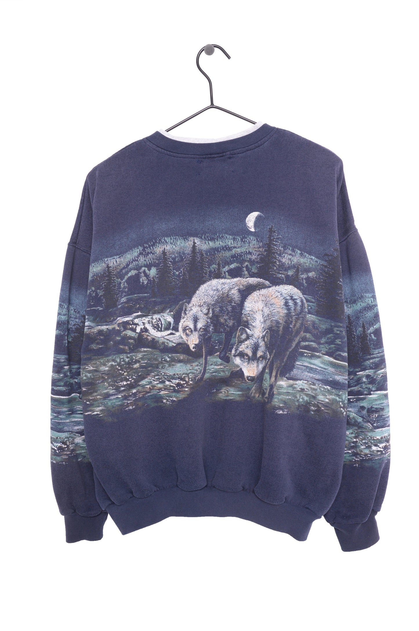 Faded Wolves All-Over Sweatshirt USA