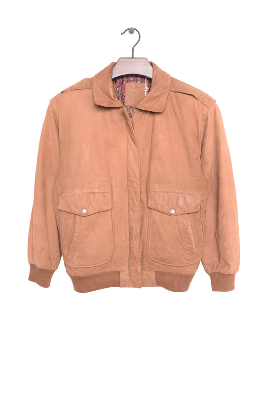 1980s Soft Leather Bomber