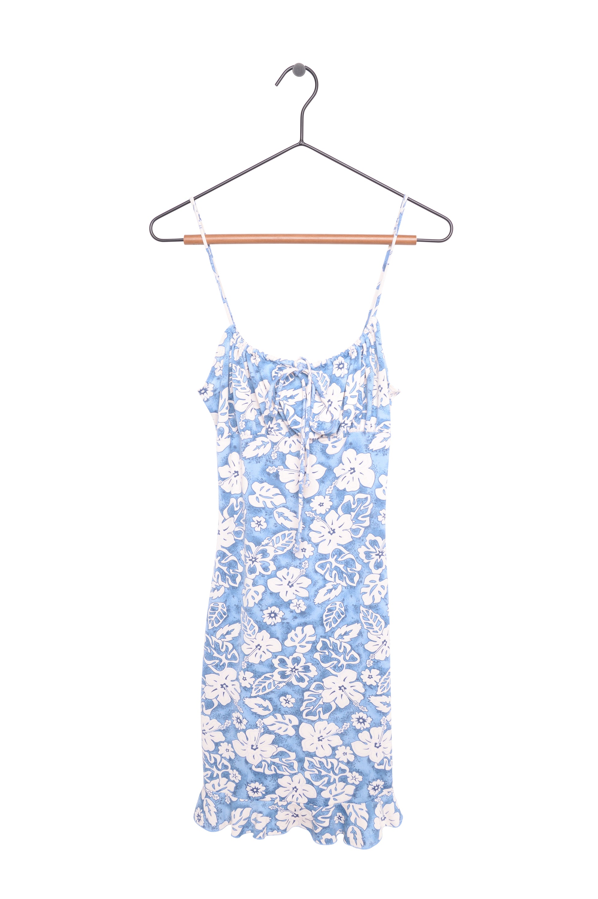 Y2K Hawaiian Floral Mini Dress USA