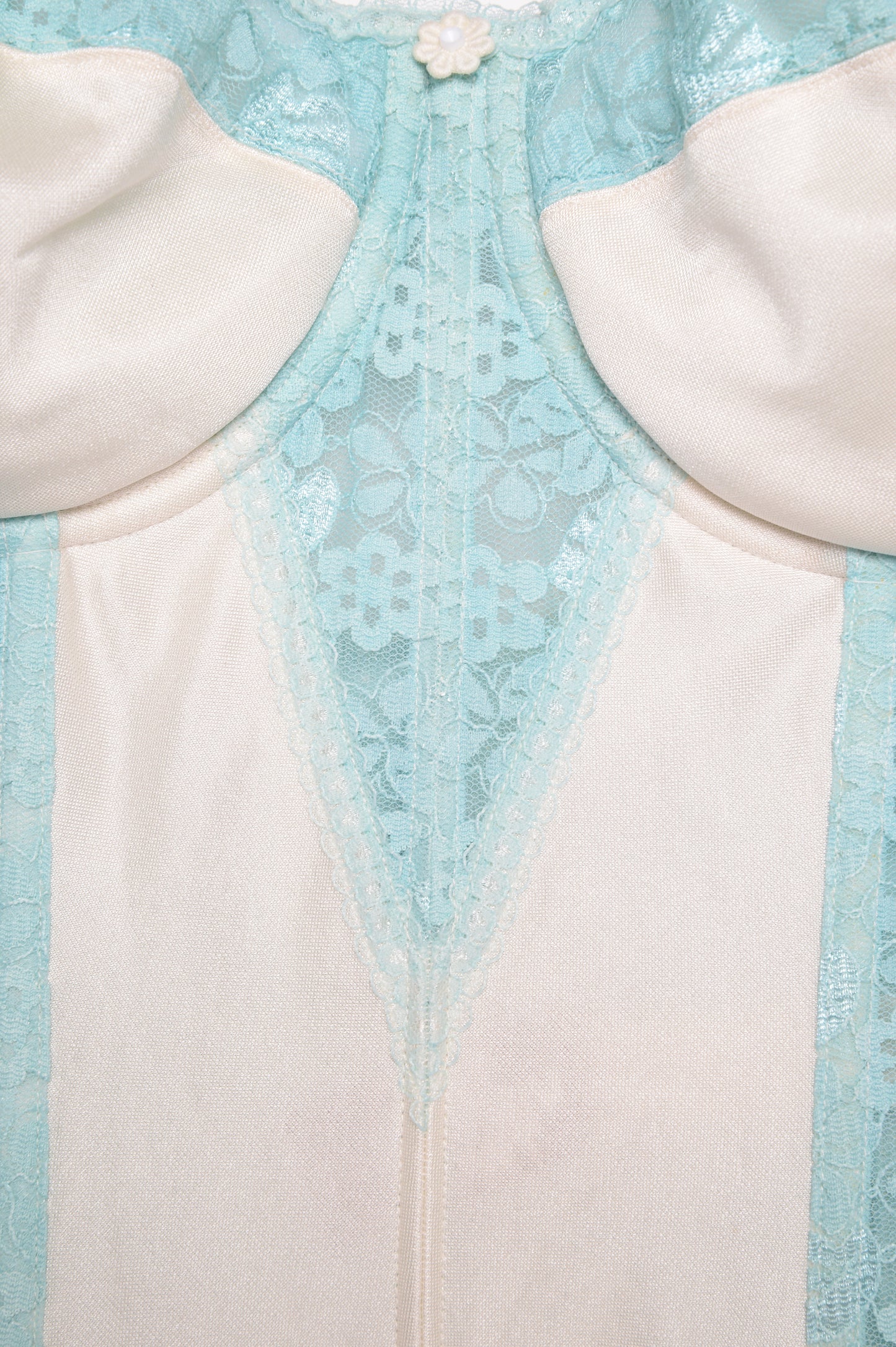 Hand-Dyed Lace Corset Top