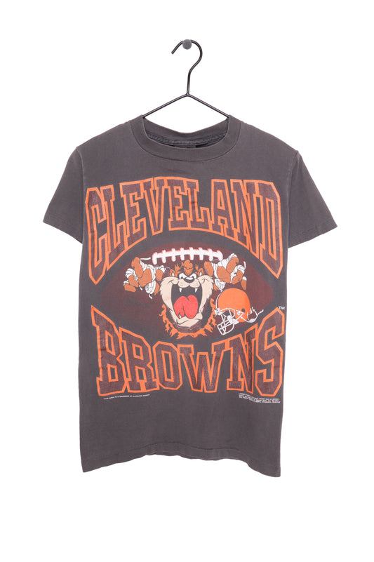1992 Faded Taz Cleveland Browns Tee USA