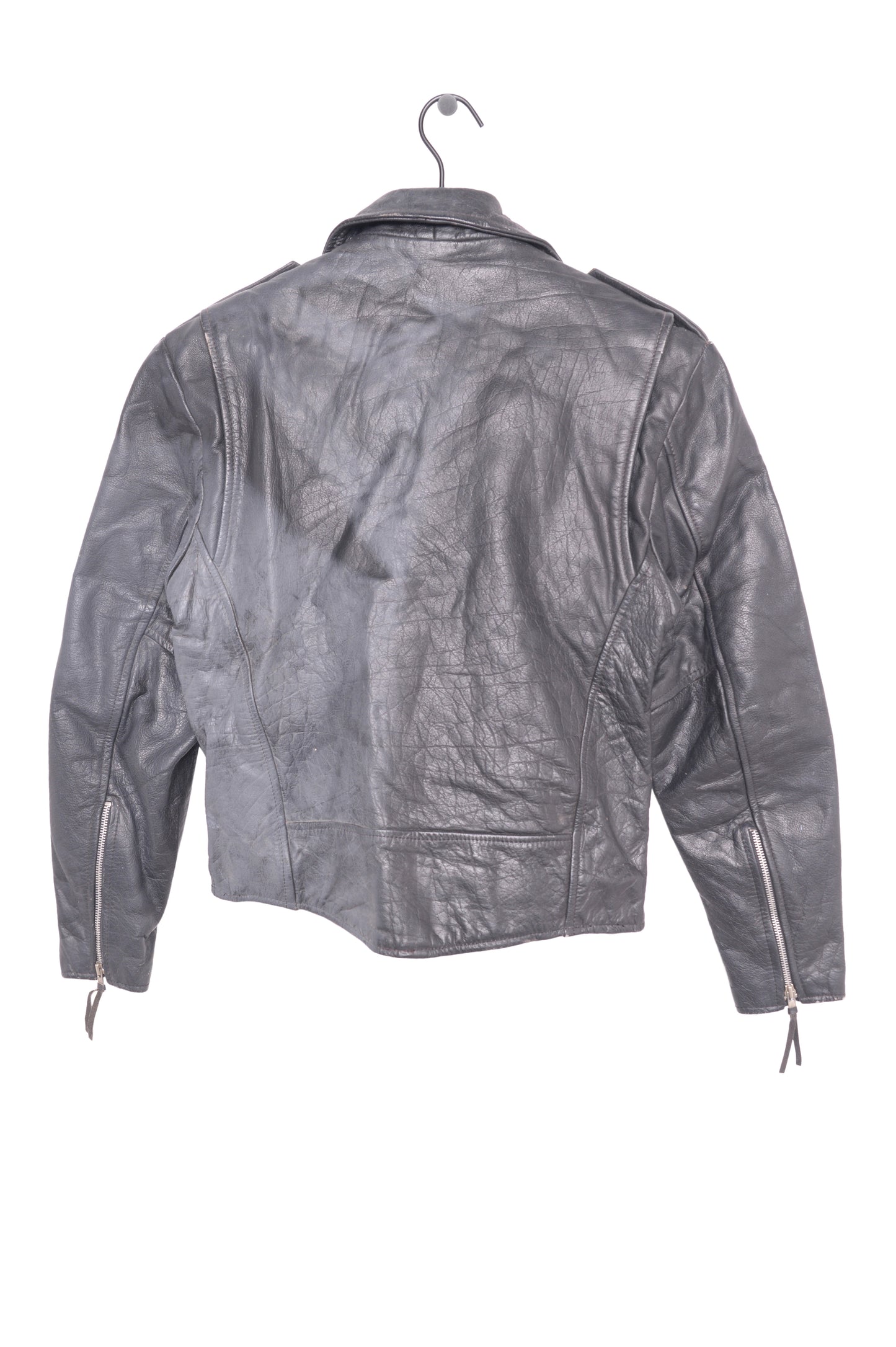 1980s Wilsons Leather Moto Jacket