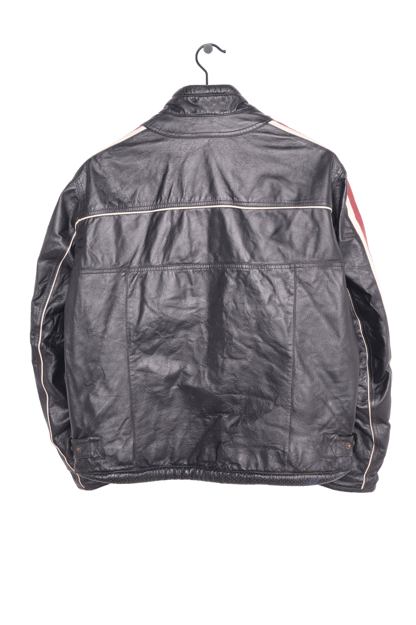 1990s Wilson's Leather Moto Jacket