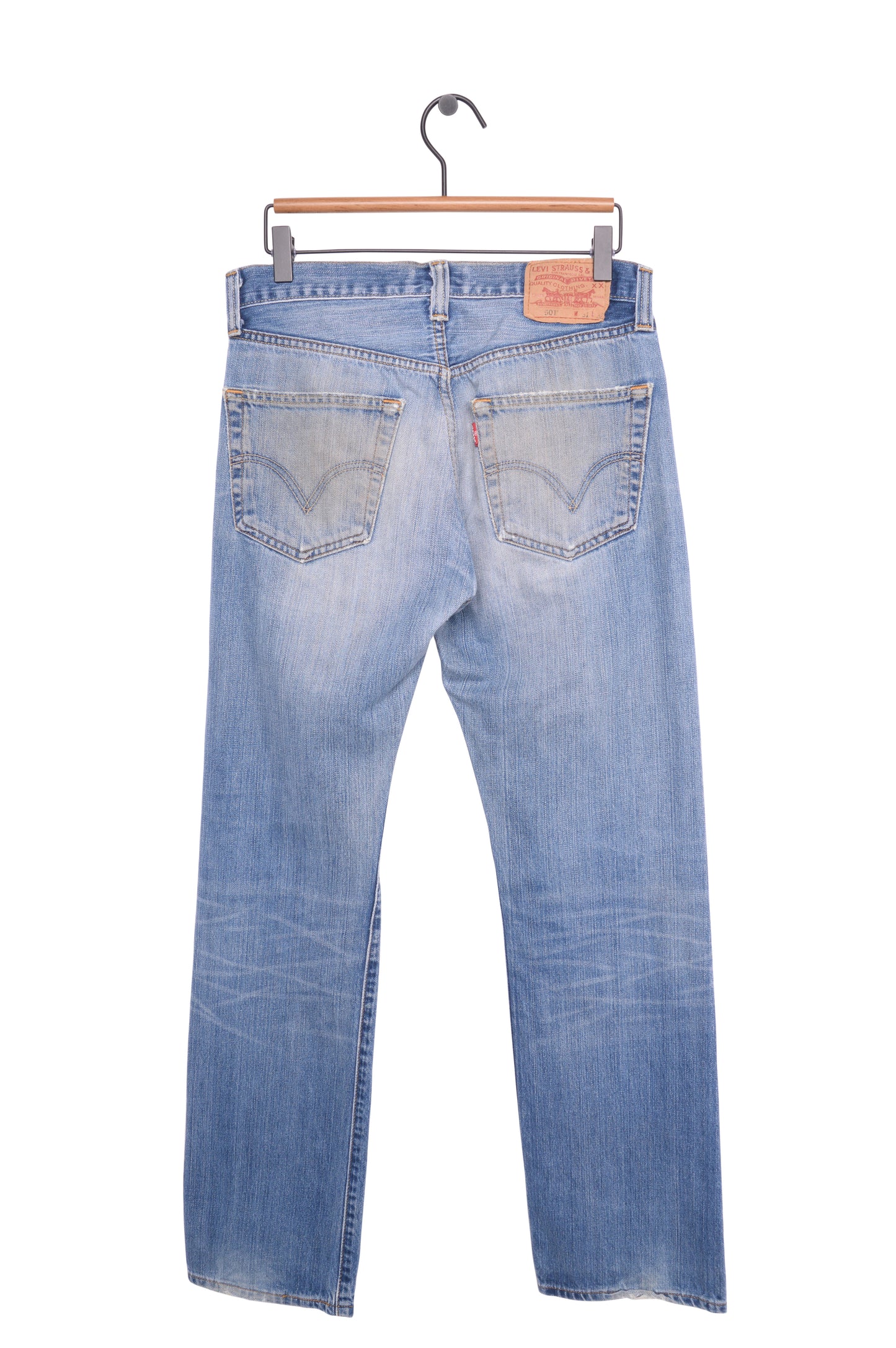 Faded Straight 501 Levi's Jeans 30W x 31L