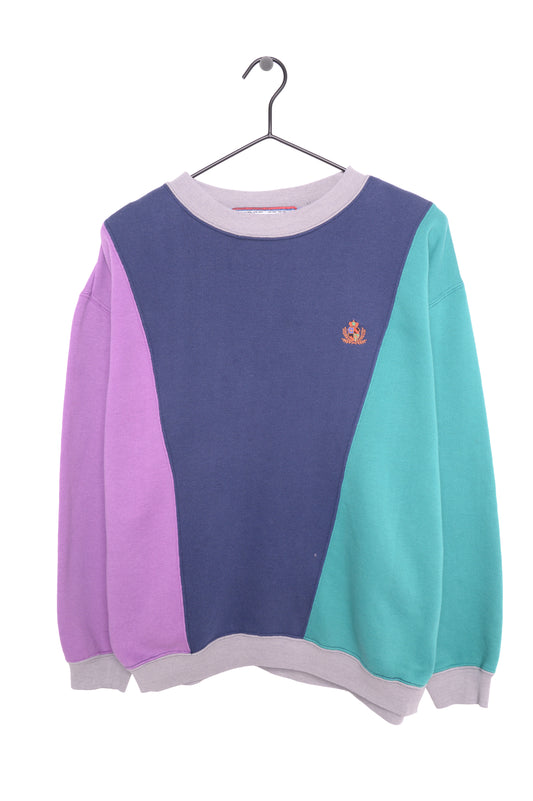 1980s Colorblock Sweatshirt