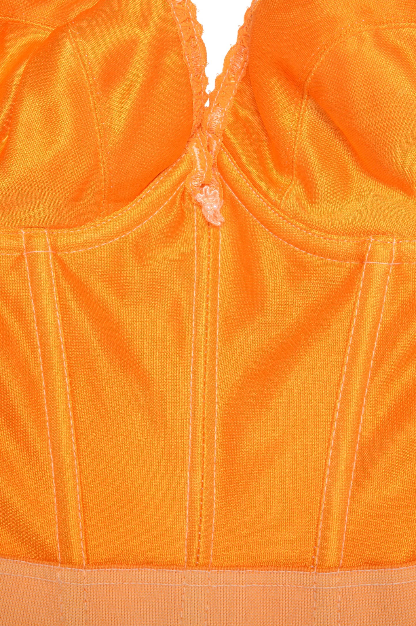 Hand-Dyed Satin Corset Top USA