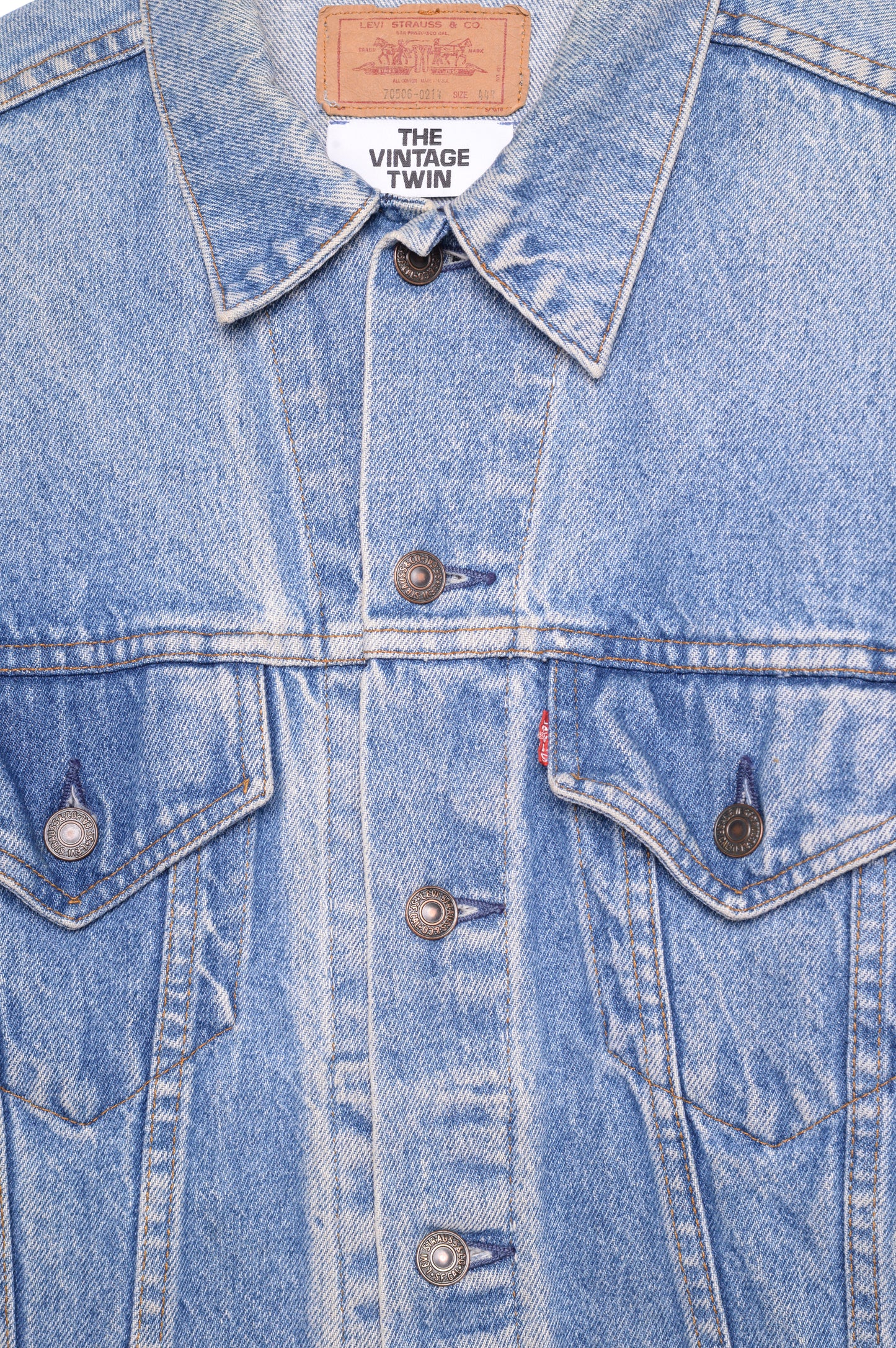 1980s Faded Levi's Denim Jacket – The Vintage Twin