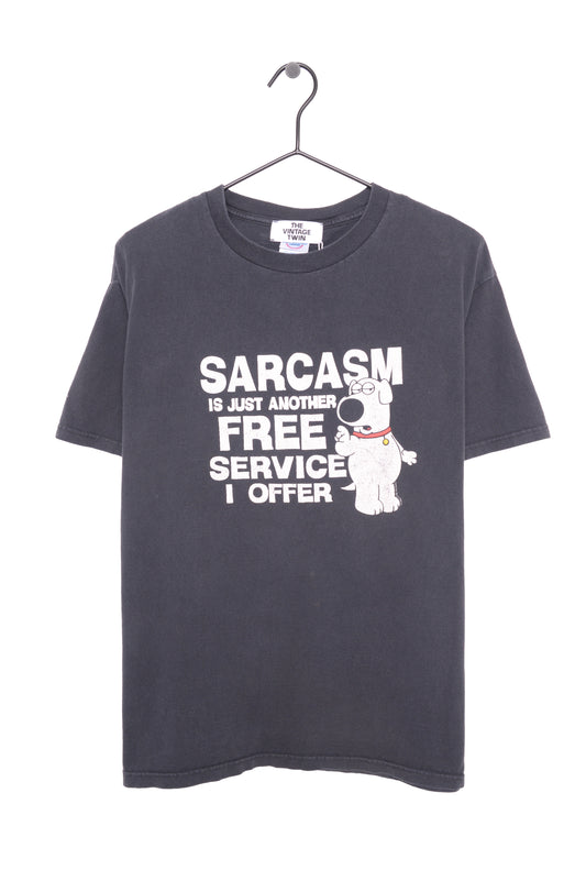 Faded Brian Griffin Sarcasm Tee