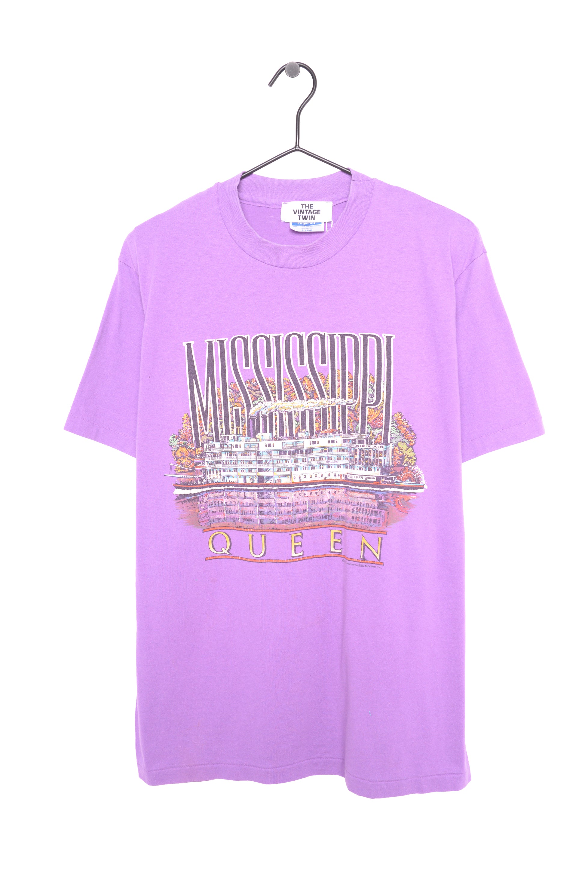 1989 Faded Mississippi Queen Tee USA – The Vintage Twin