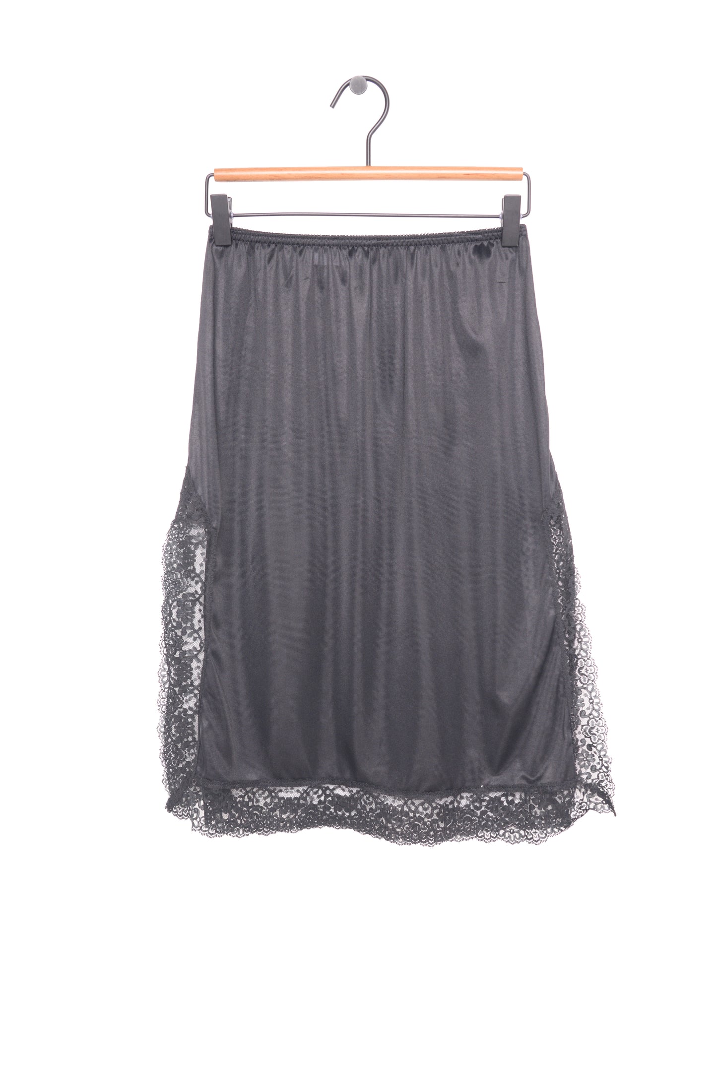 1980s Lace Trim Slip Skirt USA