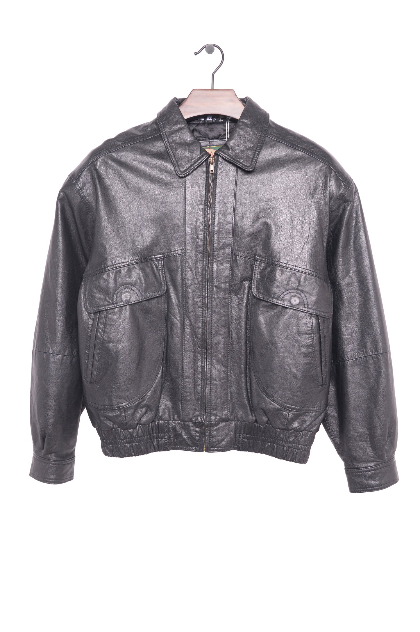 1980s Member's Only Leather Bomber