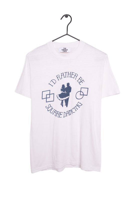 Rather Be Square Dancing Tee USA