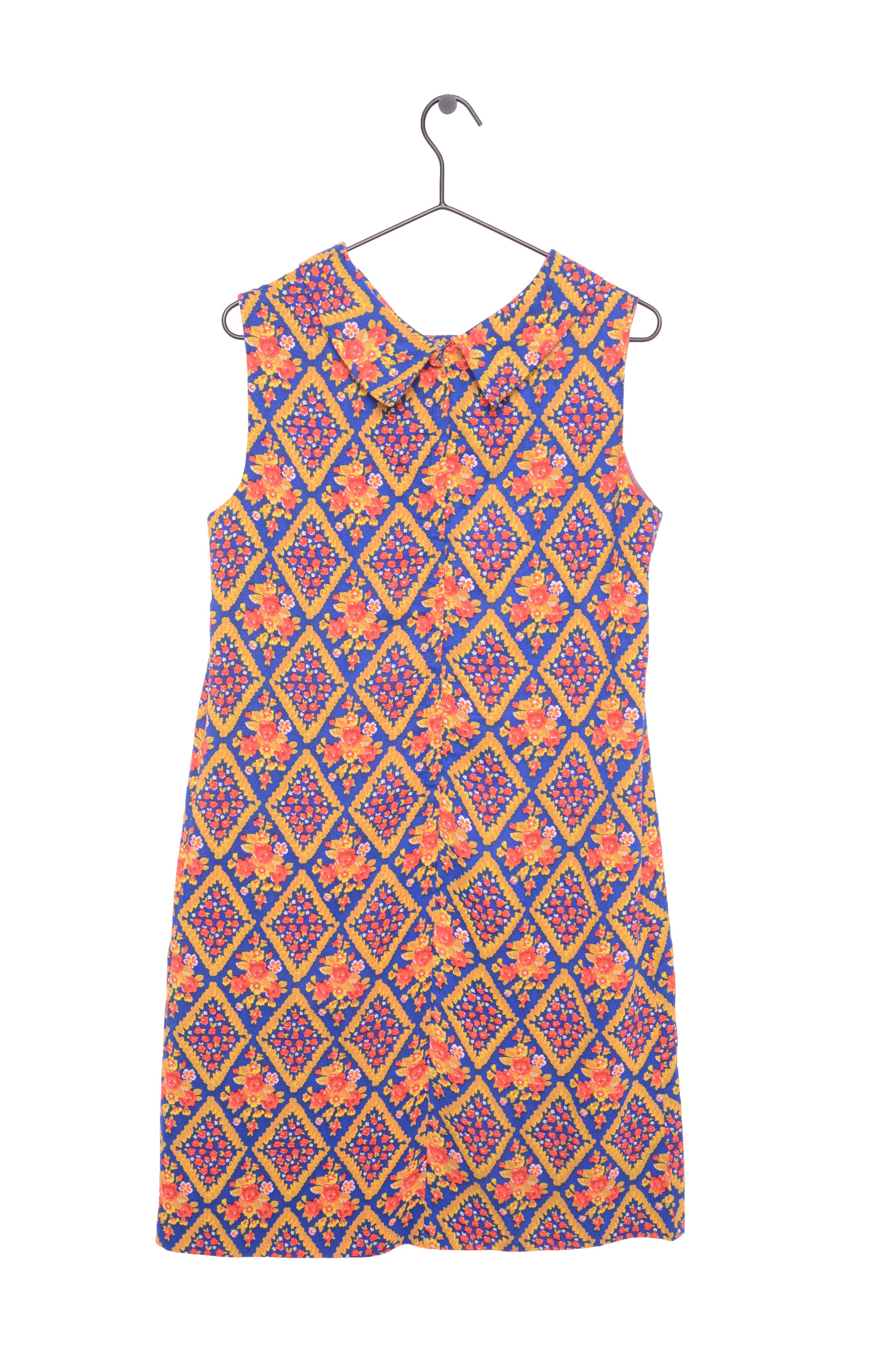 1960s Floral Mini Dress – The Vintage Twin 1960s Floral Mini Dress – The Vintage Twin
