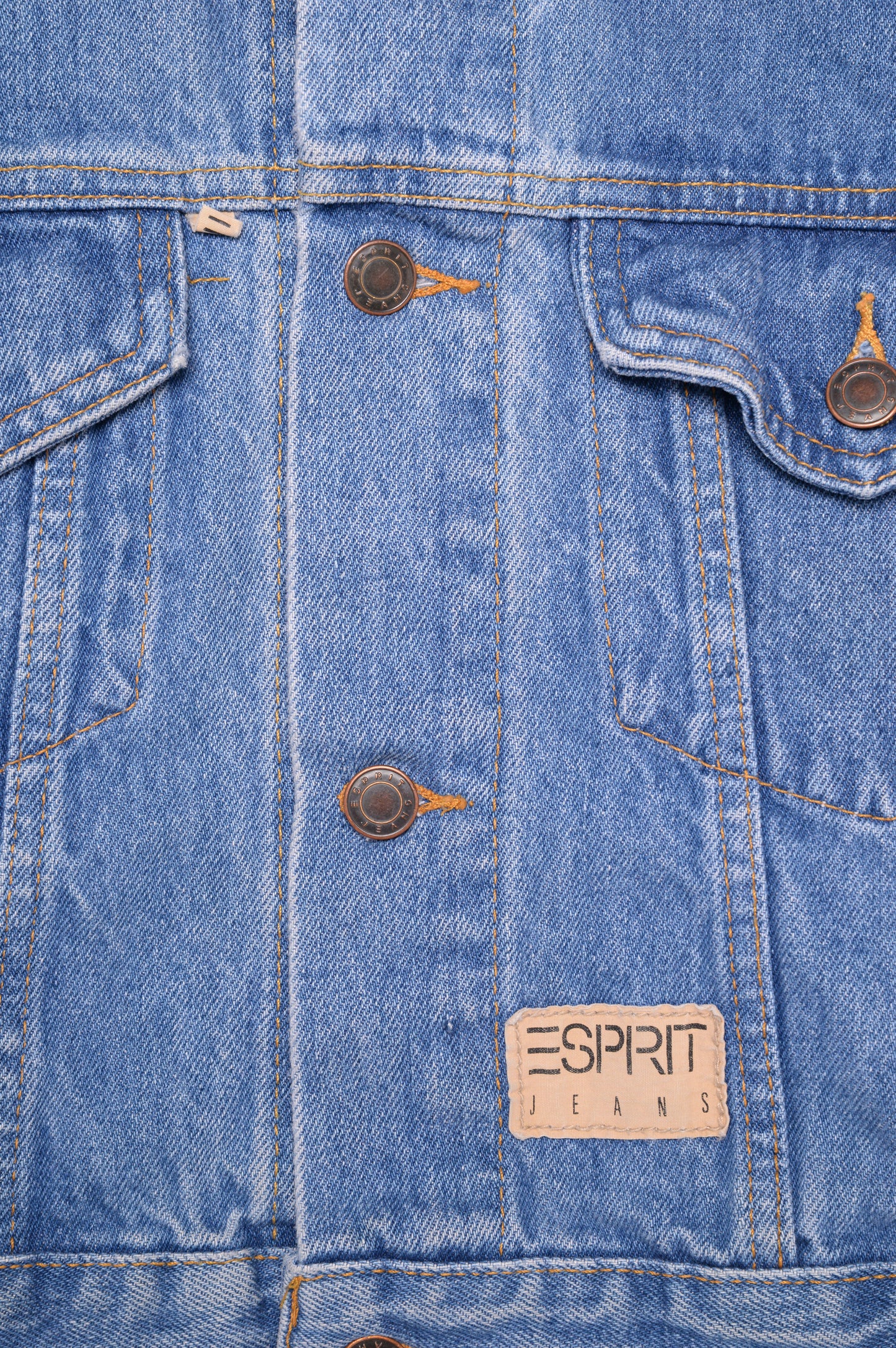 1990s Espirit Cropped Denim Jacket USA