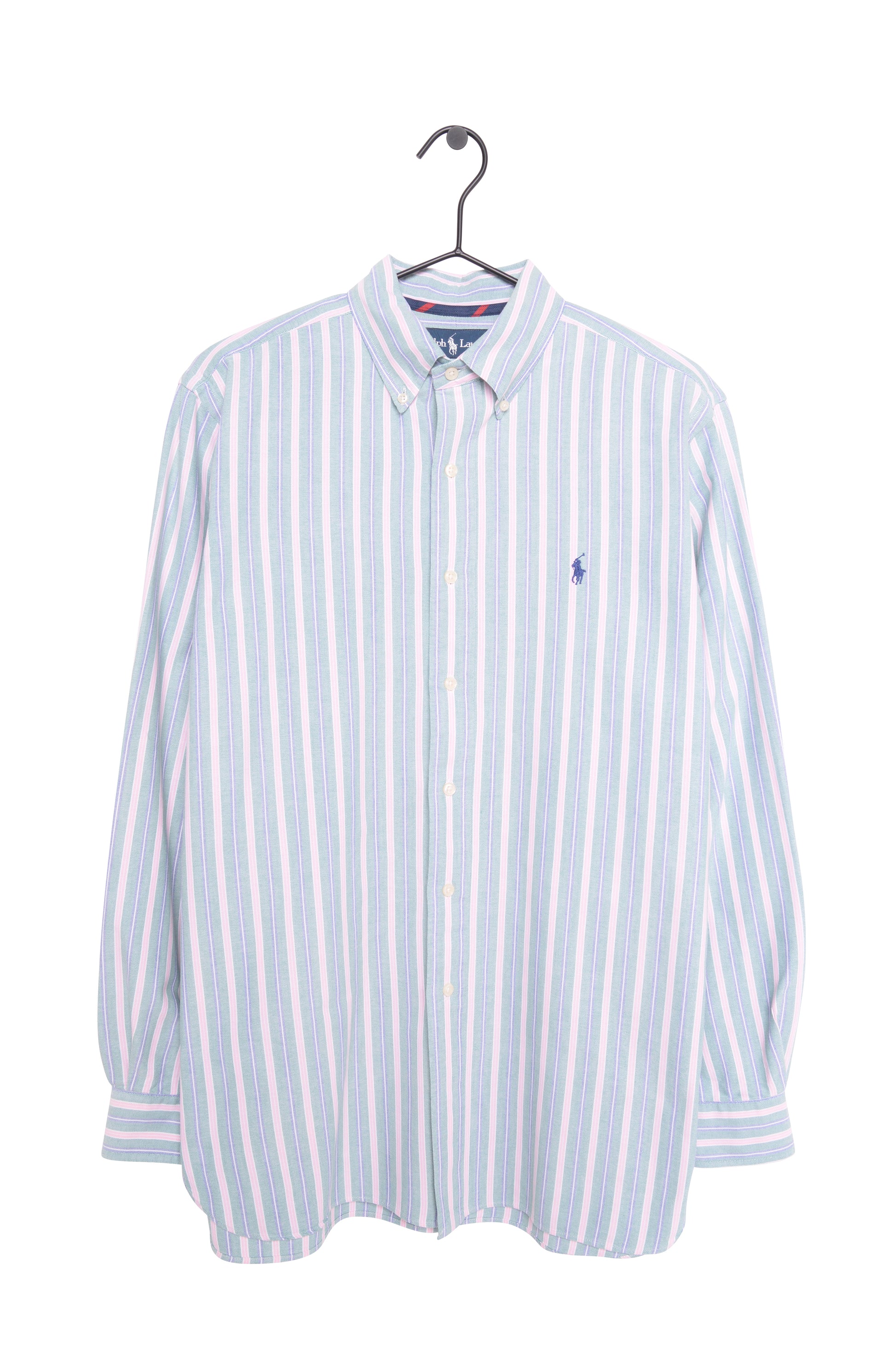 Ralph Lauren Pastel Striped Button Down The Vintage Twin Ralph Lauren Pastel Striped Button Down The Vintage Twin